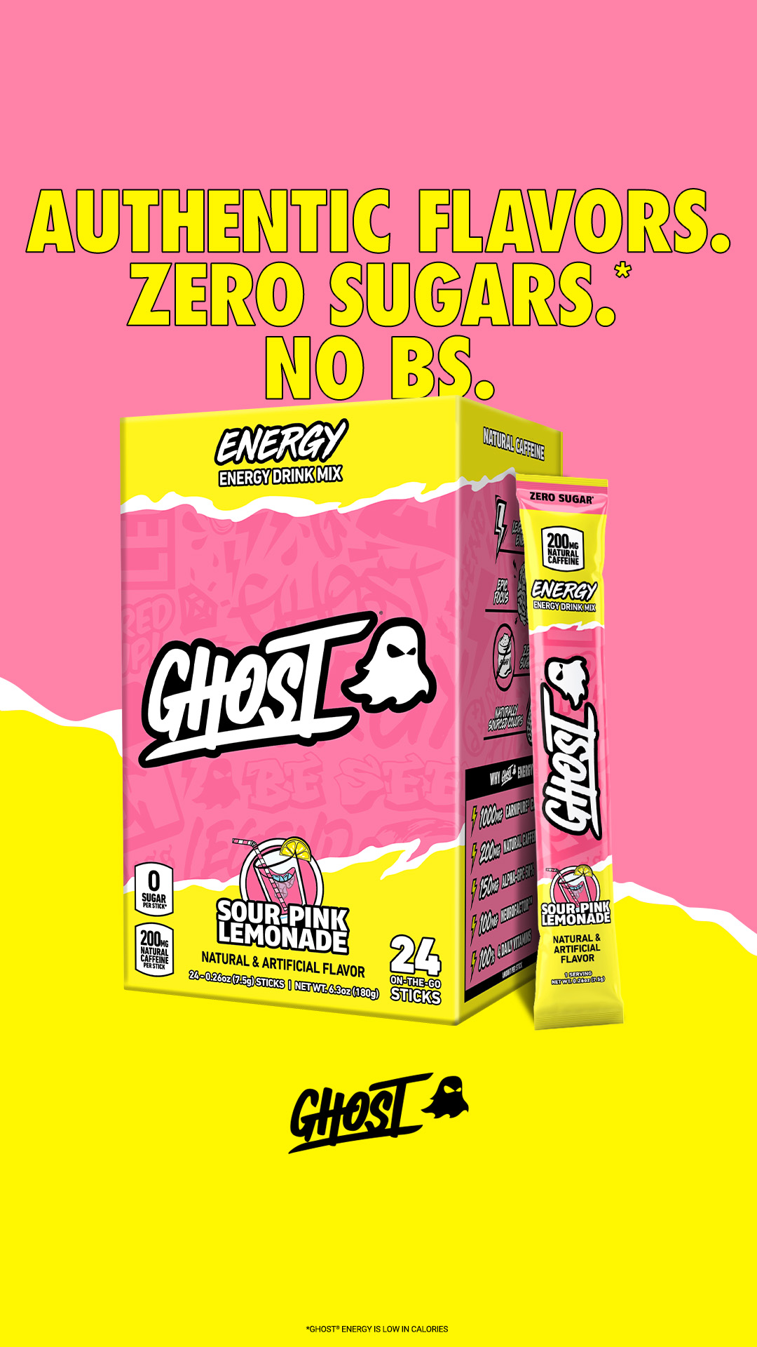 GHOST Facebook ad