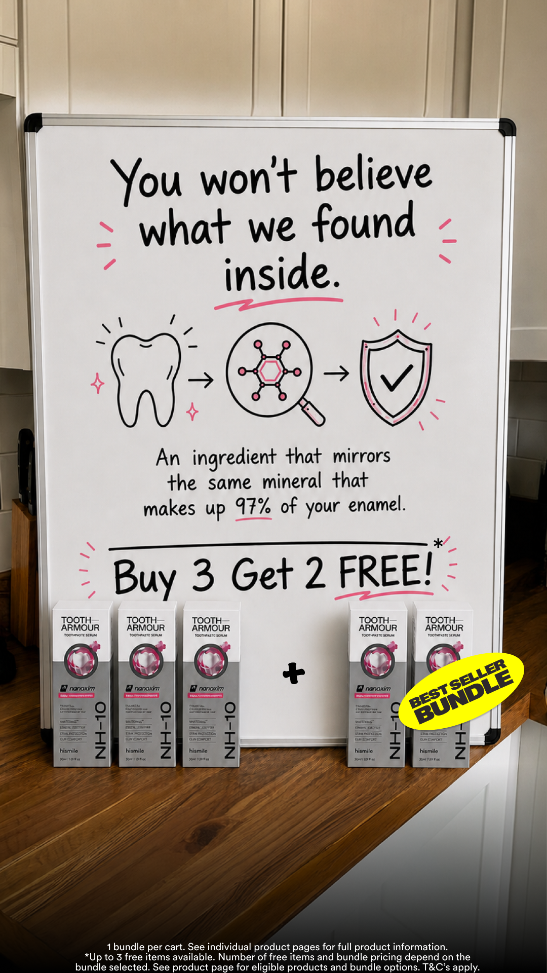 Hismile Facebook ad