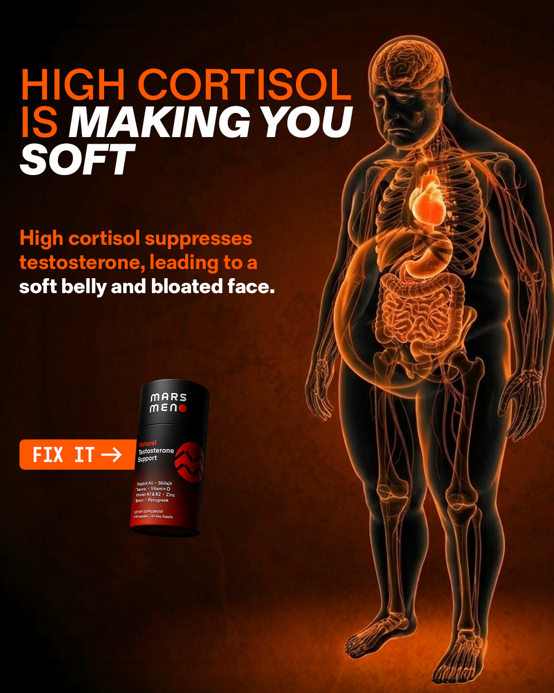 Mars Men Facebook ad