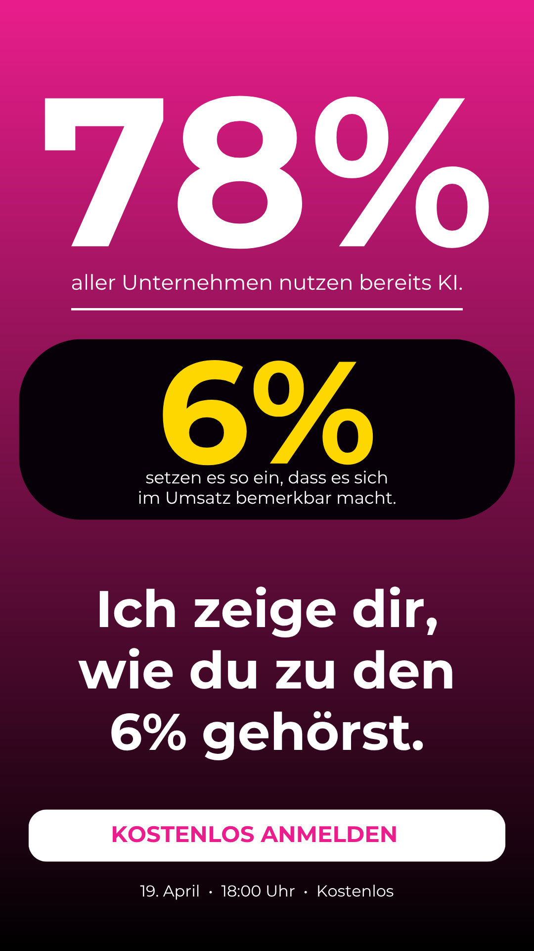 Julia Trost - Online Unternehmensaufbau Facebook ad