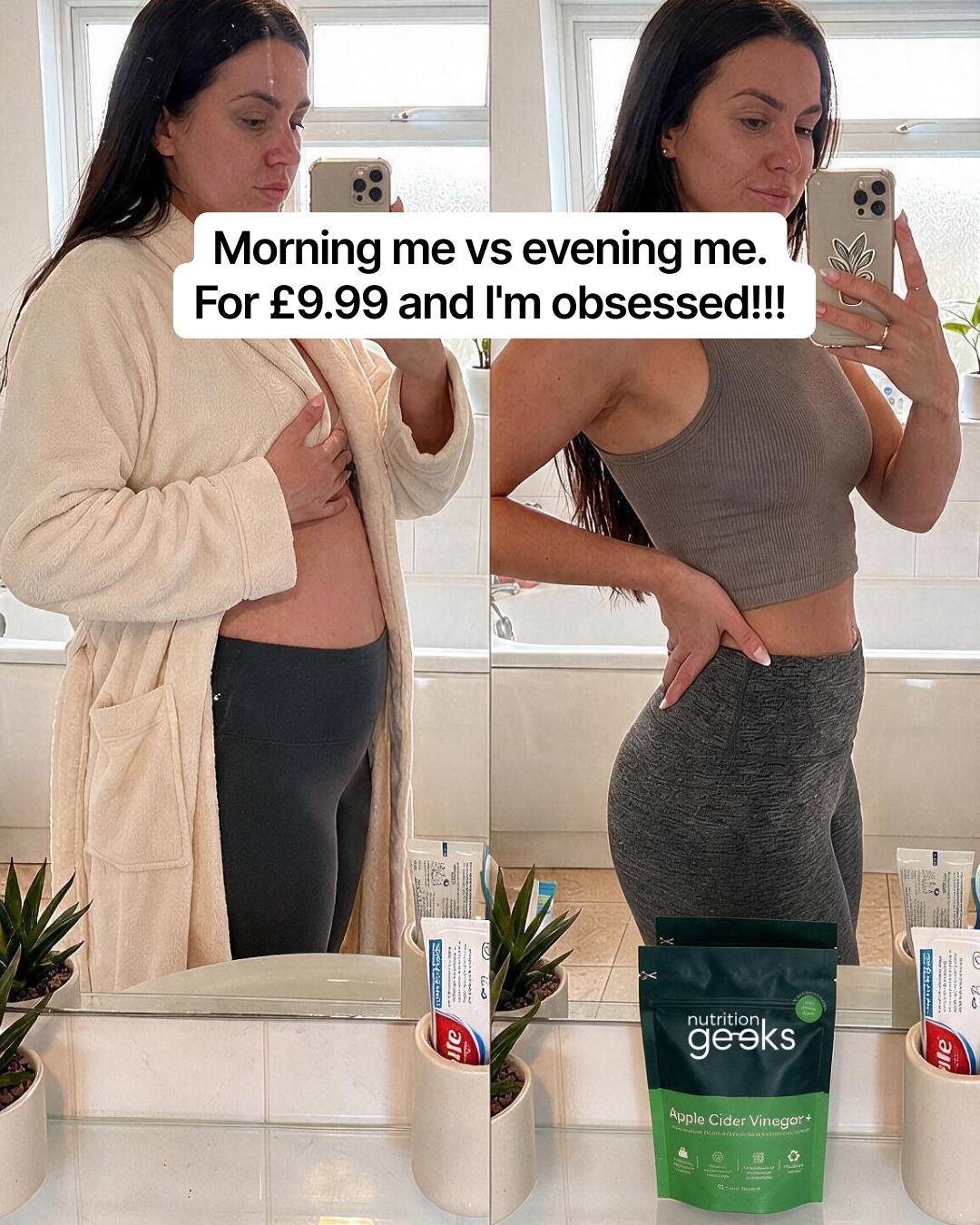 Nutrition Geeks Facebook ad: Get 30% Off Your First Order + Free Delivery