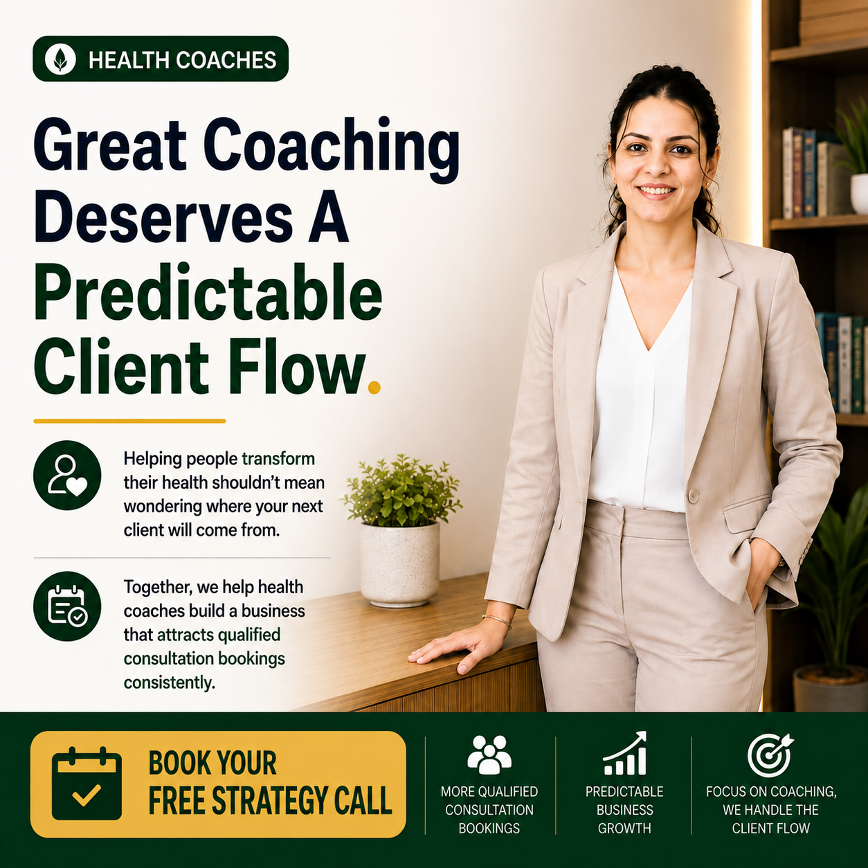 Scalzeno Facebook ad: Get More Qualified Consultation Bookings