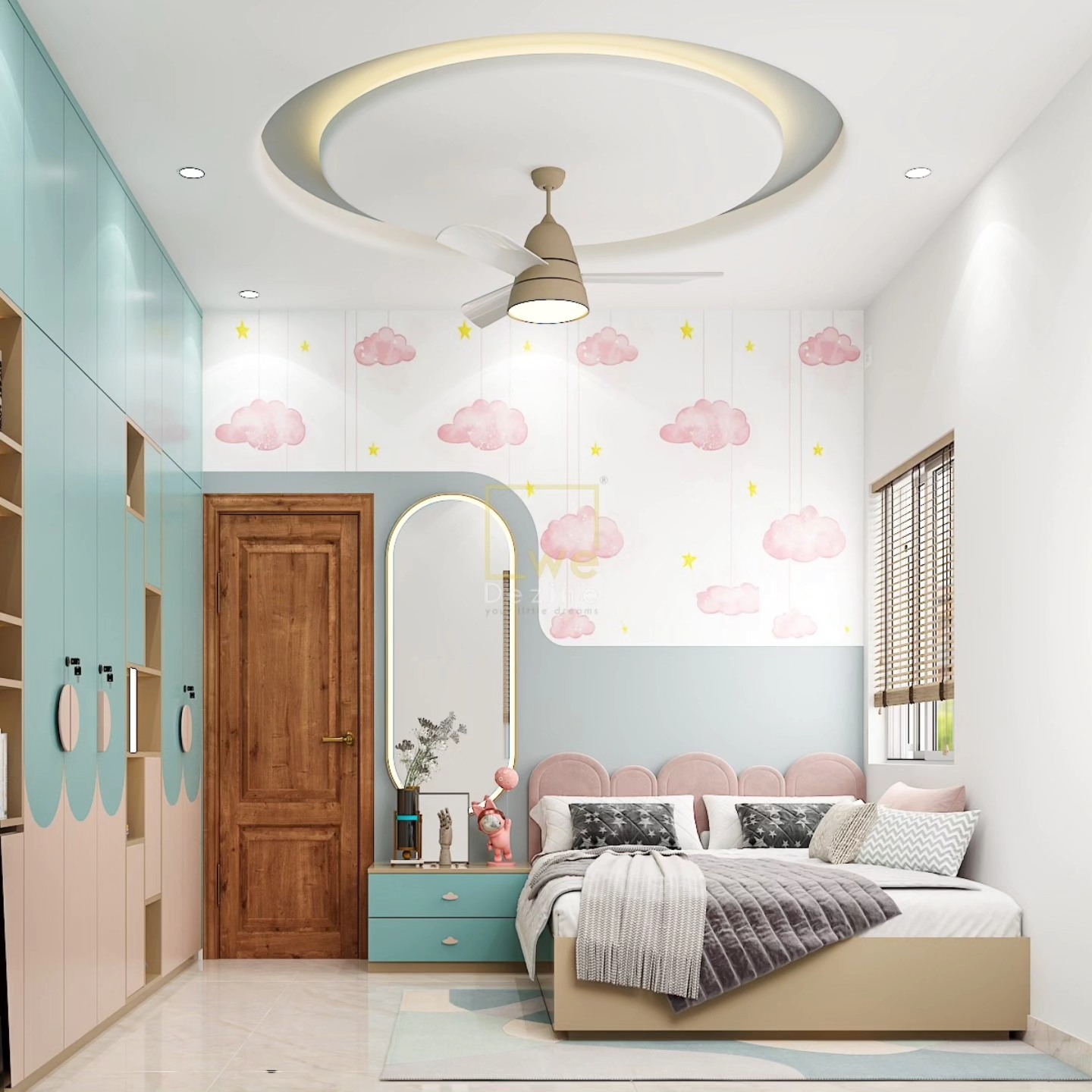 WeDezine Studio Facebook ad: Dreamy Spaces for Little Hearts