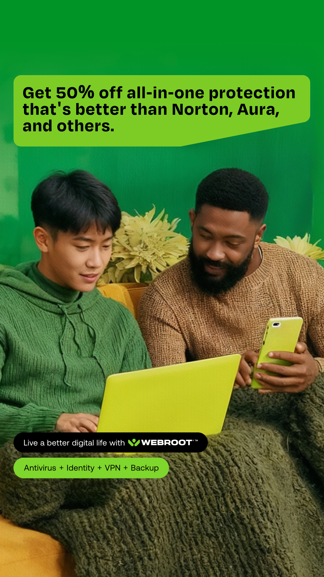 Webroot Facebook ad