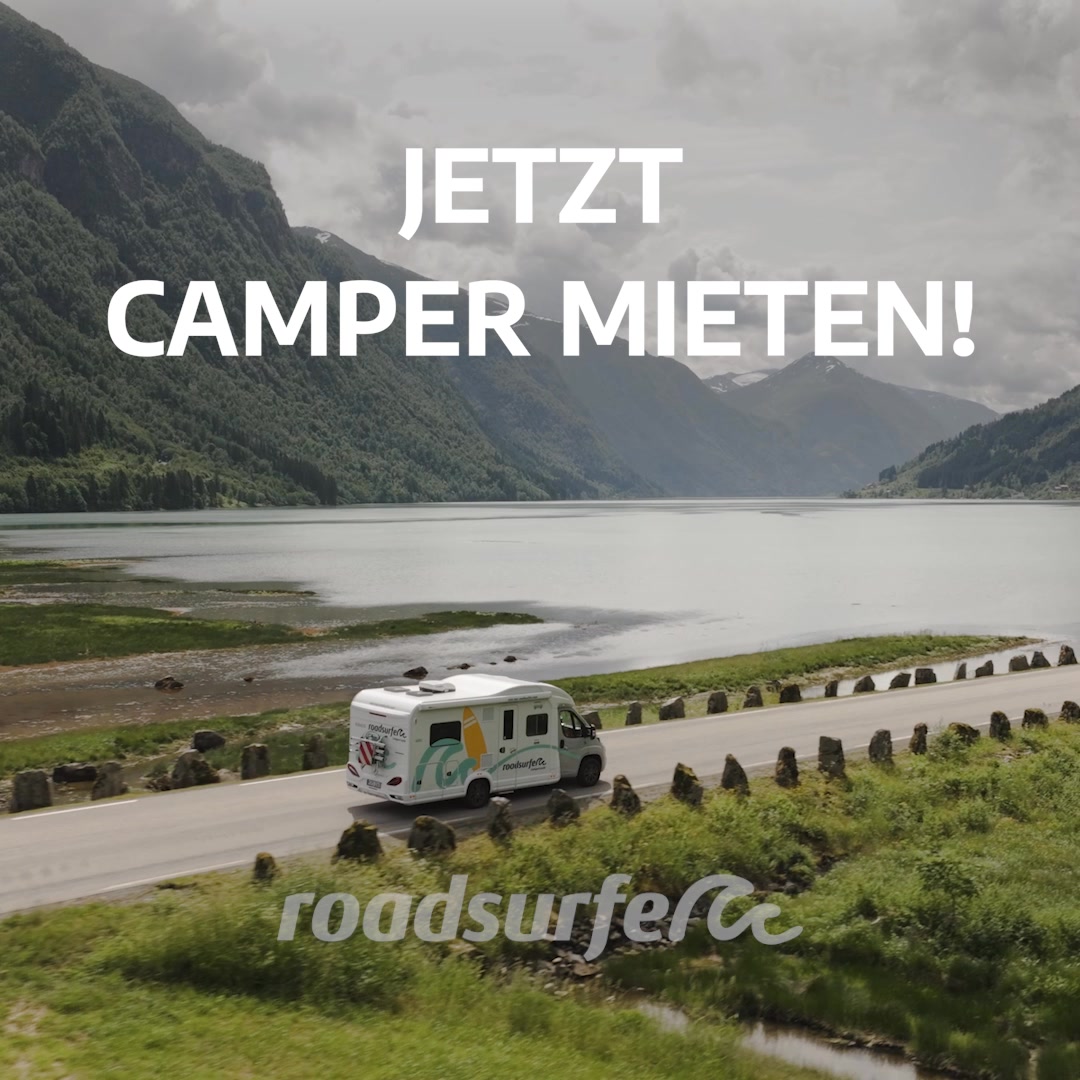 roadsurfer Facebook ad: In Europa & Nordamerika