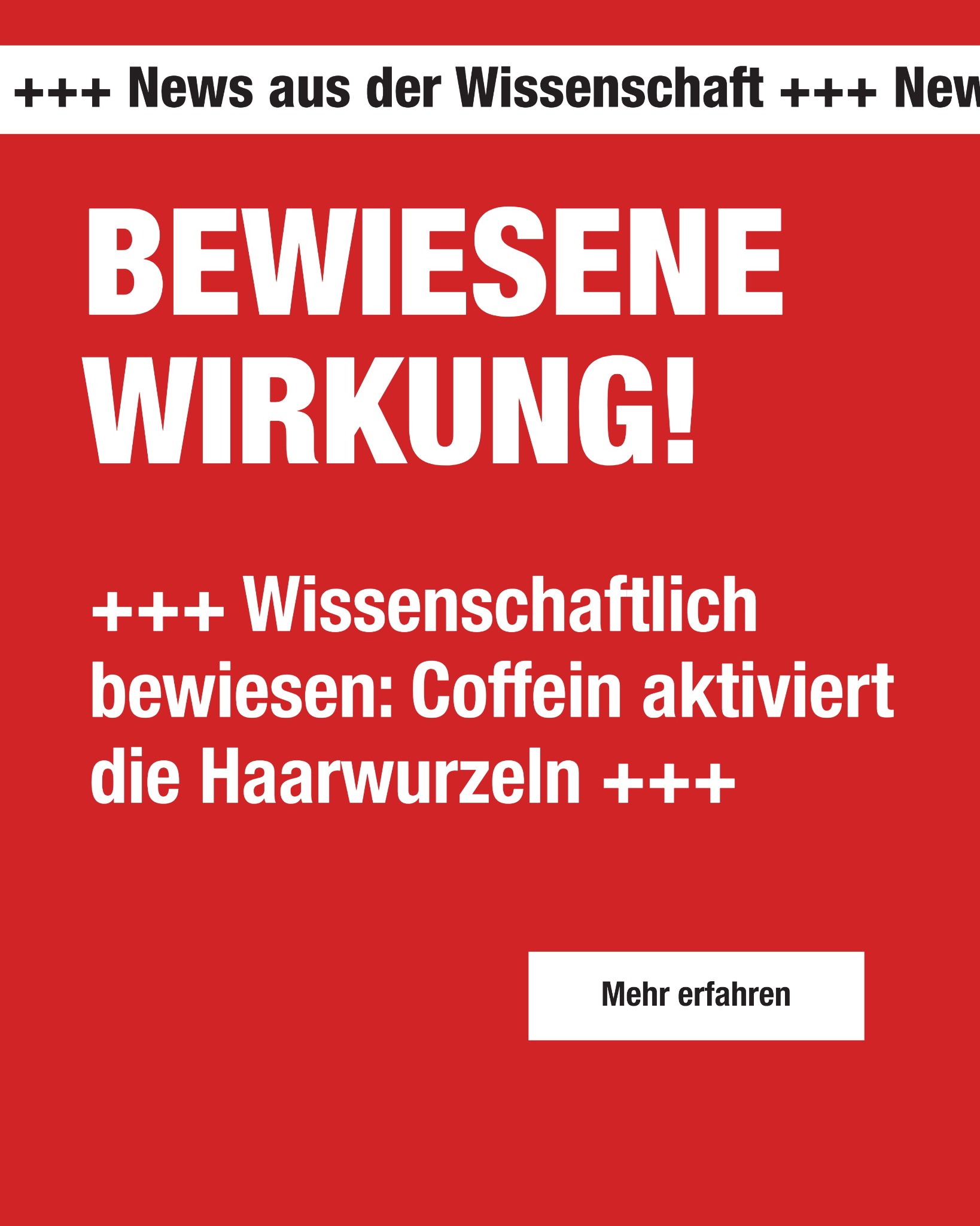 Alpecin Facebook ad