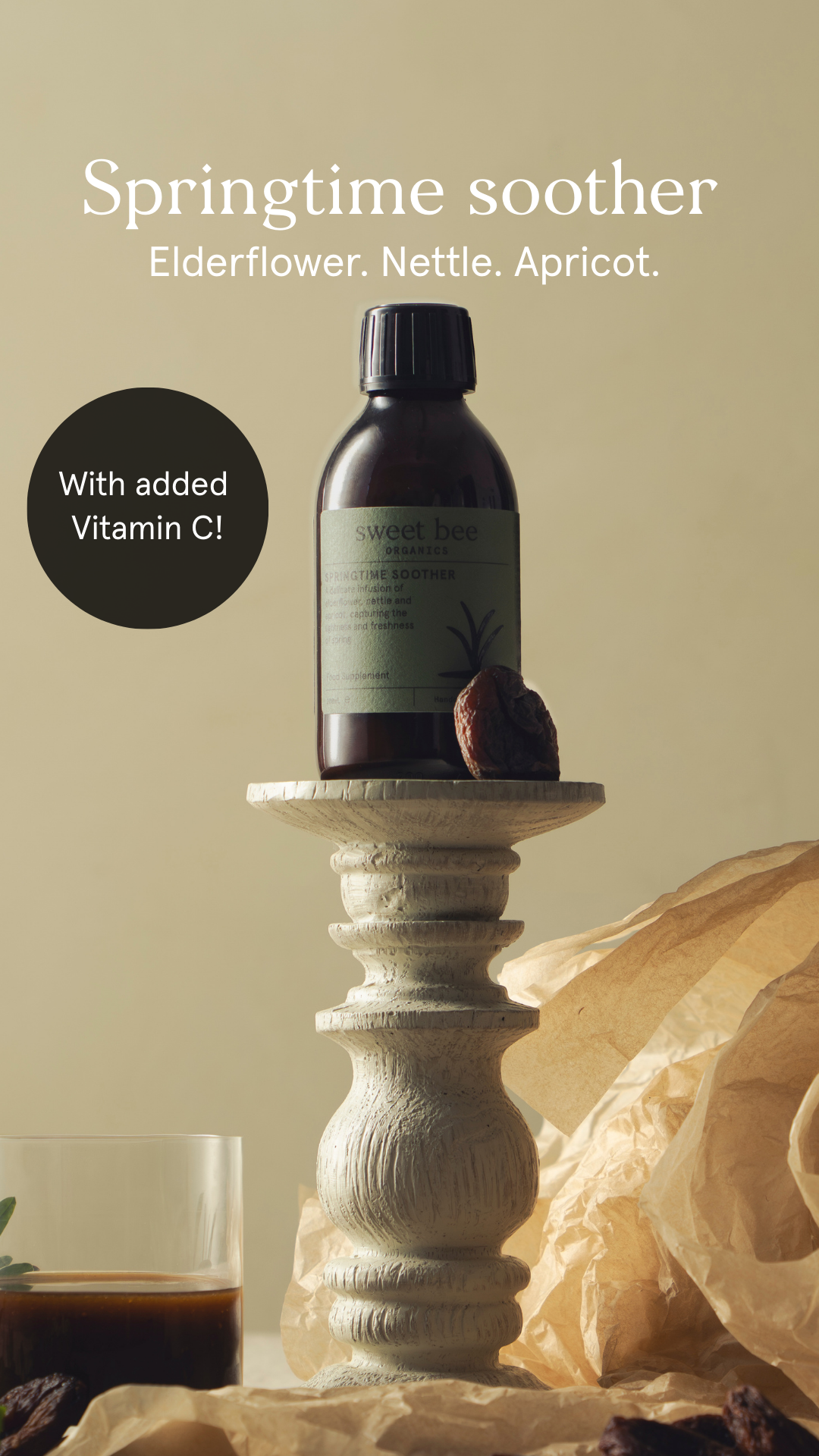 Sweet Bee Organics Facebook ad