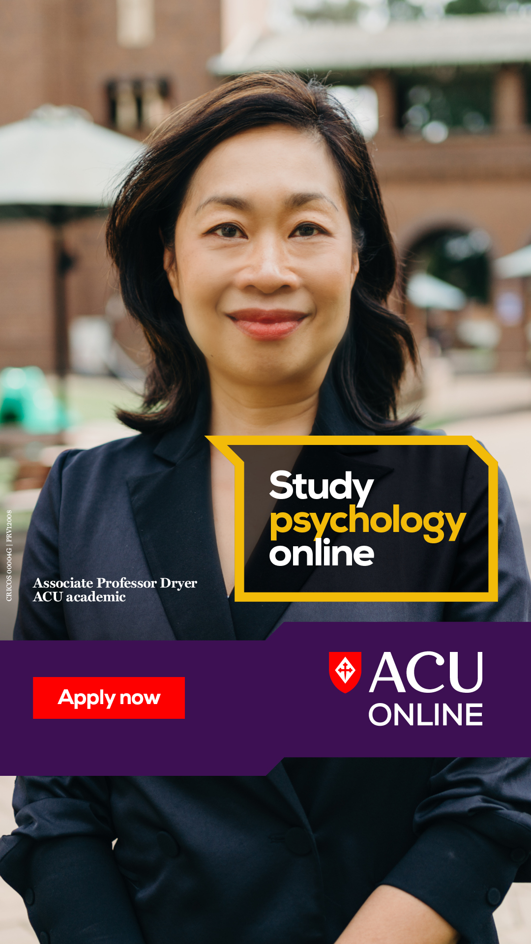 Australian Catholic University Online Facebook ad