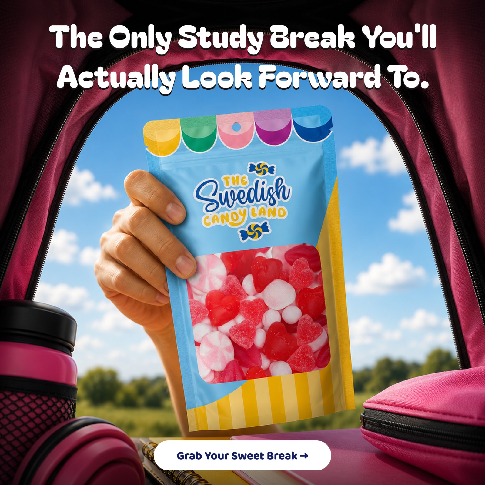 Swedish Candy Land Facebook ad