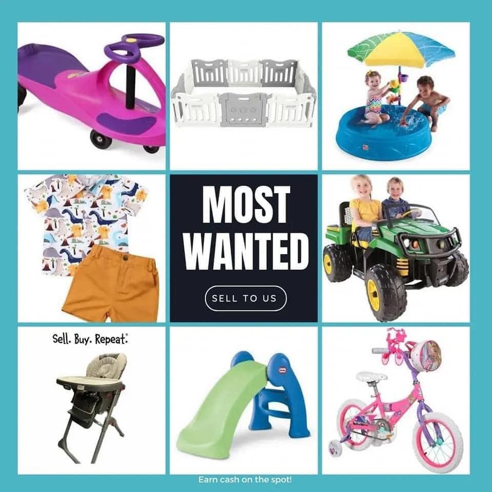 Once Upon a Child Bismarck Facebook ad