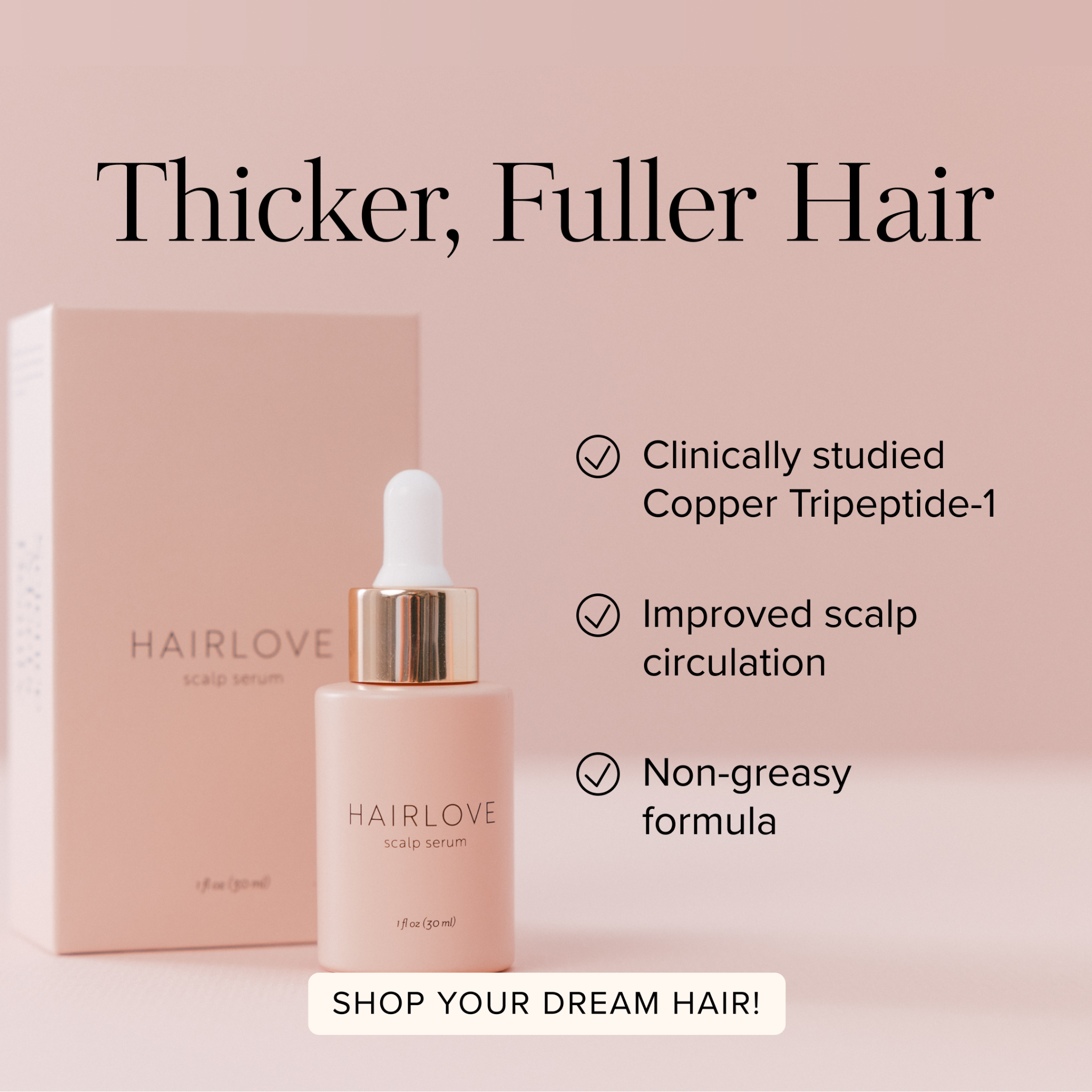 HAIRLOVE Facebook ad