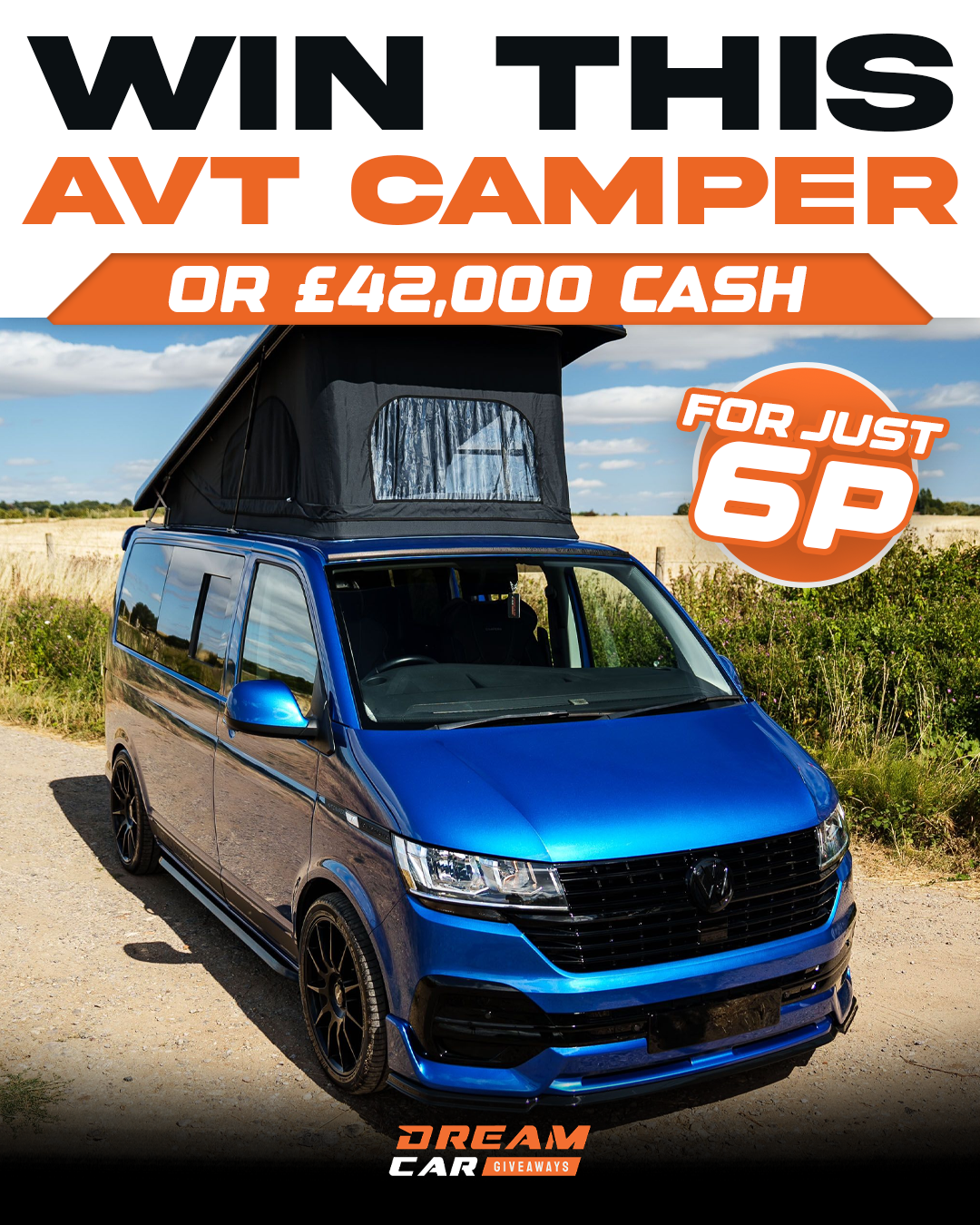 Dream Car Giveaways Facebook ad