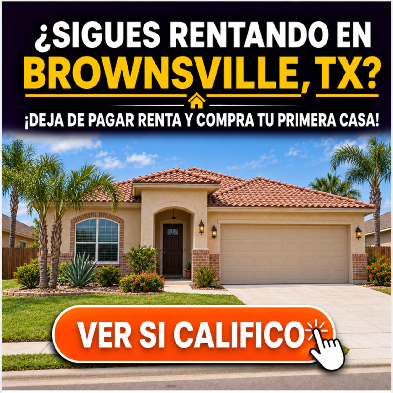 Kings Landing Real Estate Financing Facebook ad: Llevas Años Rentando por Información Falsa.