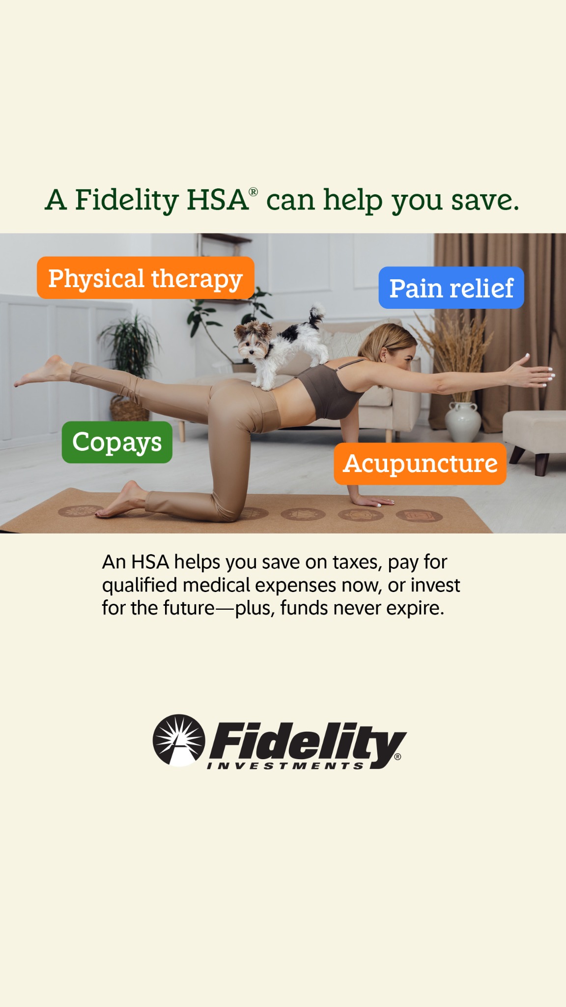 Fidelity Investments Facebook ad
