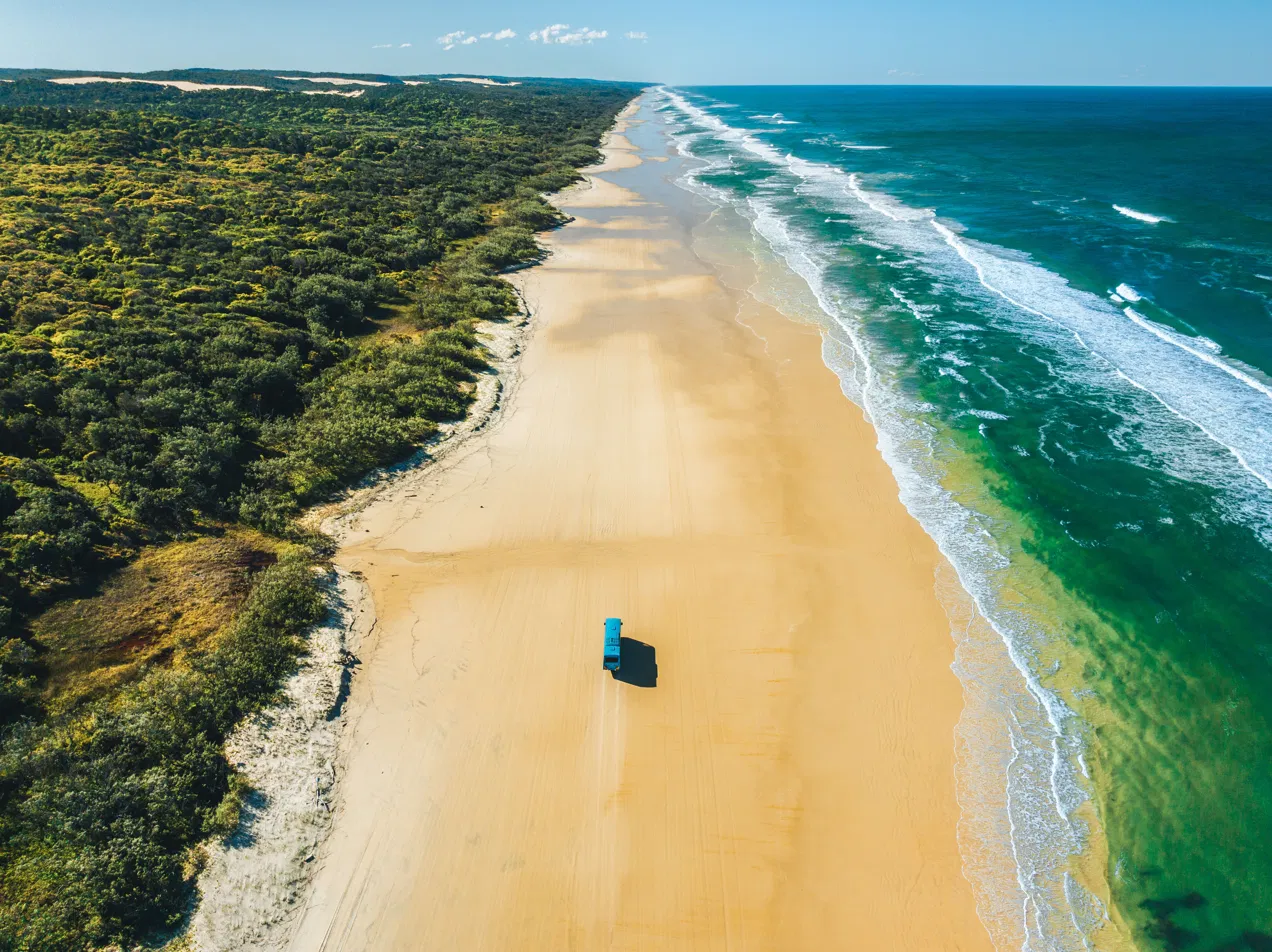 Visit K'gari - Fraser Island Facebook ad: Discover K'gari (Fraser Island)