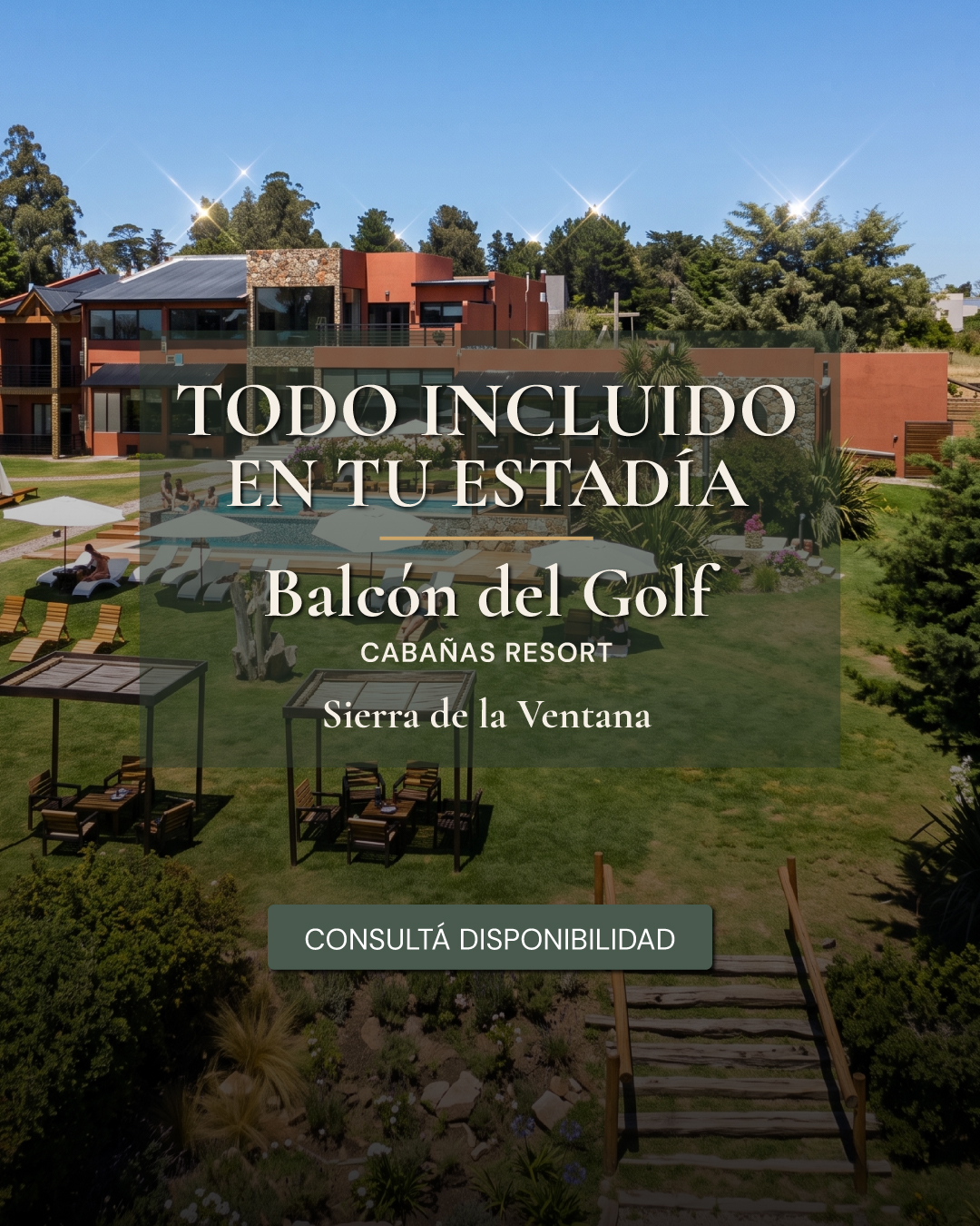 Balcon del Golf Facebook ad: Un finde que viene con mucho más