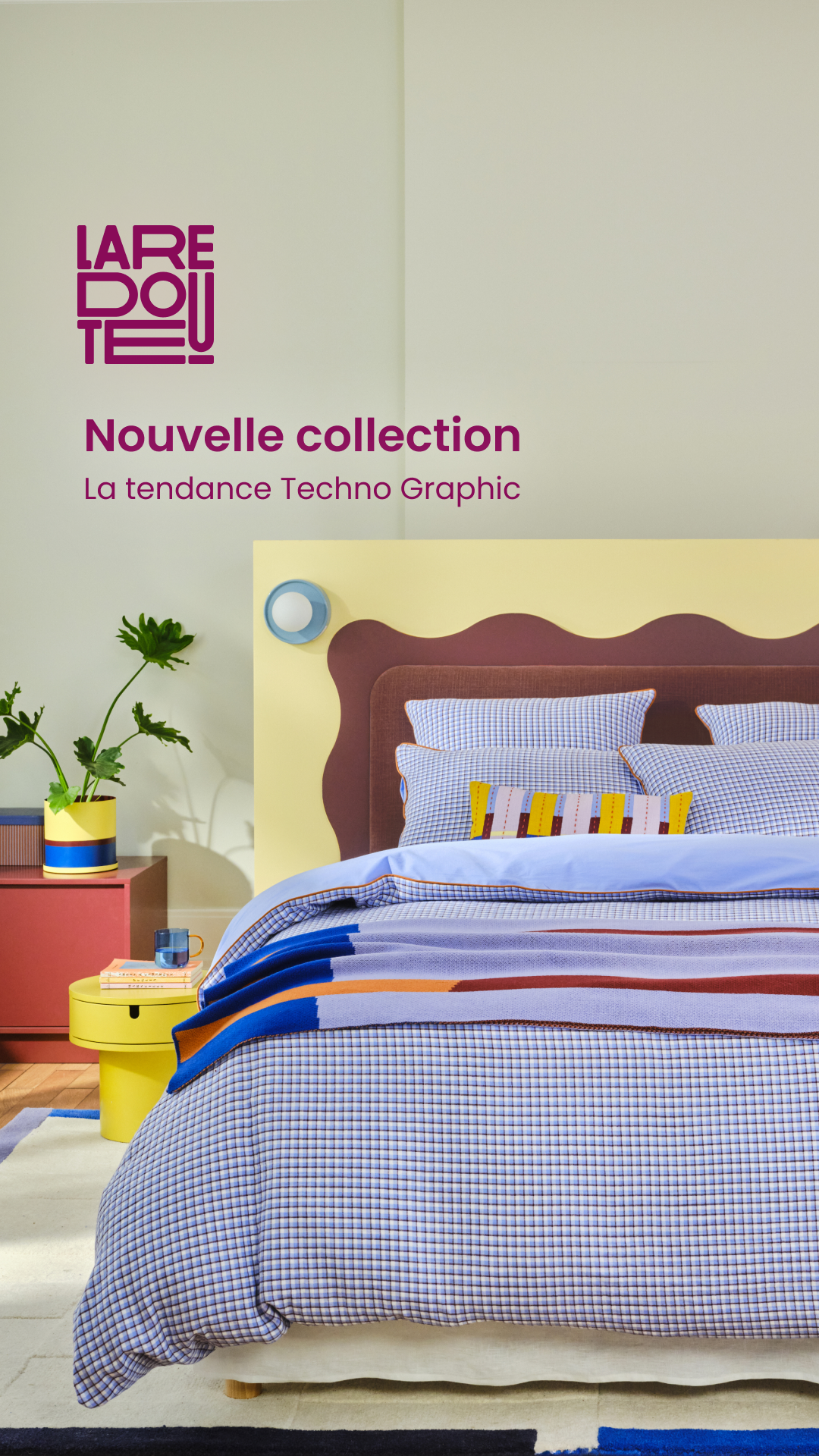 La Redoute Facebook ad: Nouvelle collection: Techno Graphic