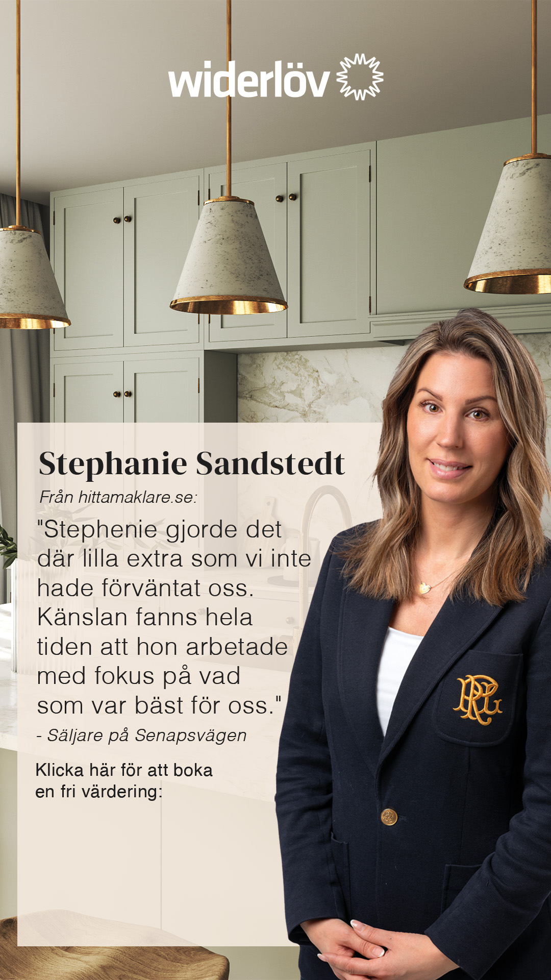 Widerlöv Stockholm Facebook ad