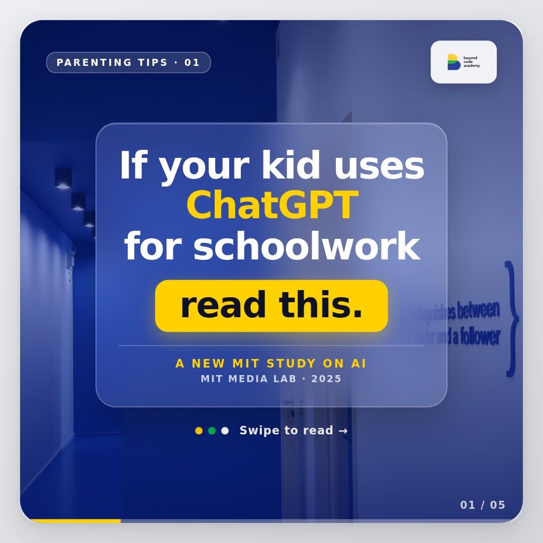Beyond Code Academy Facebook ad