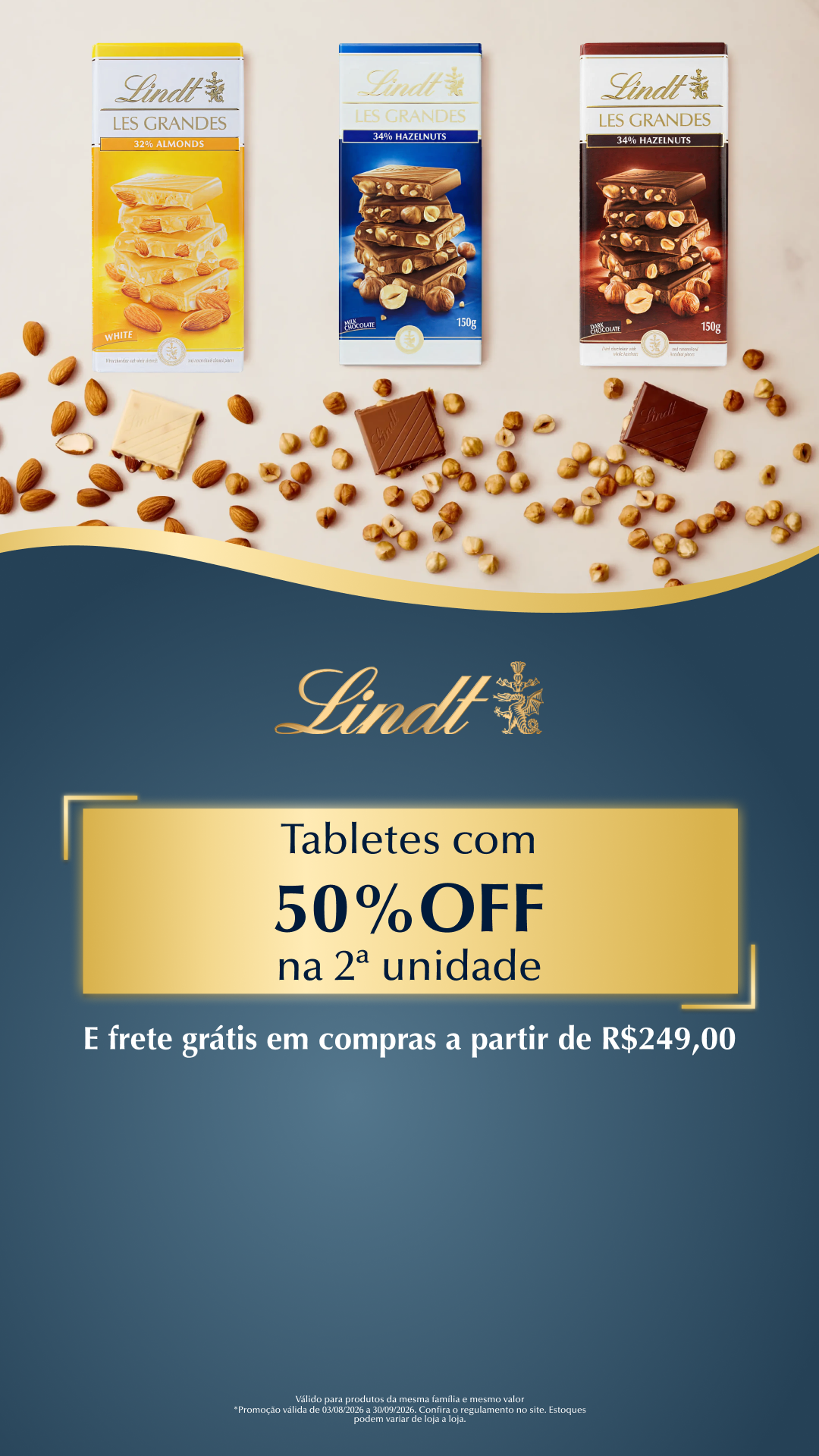 Lindt Facebook ad