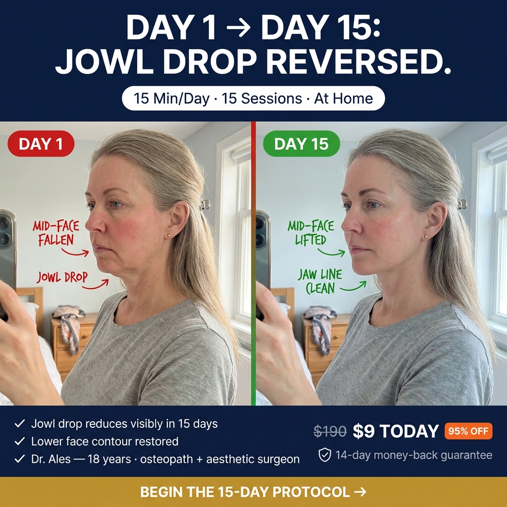 15-Day Natural Facial Program Facebook ad