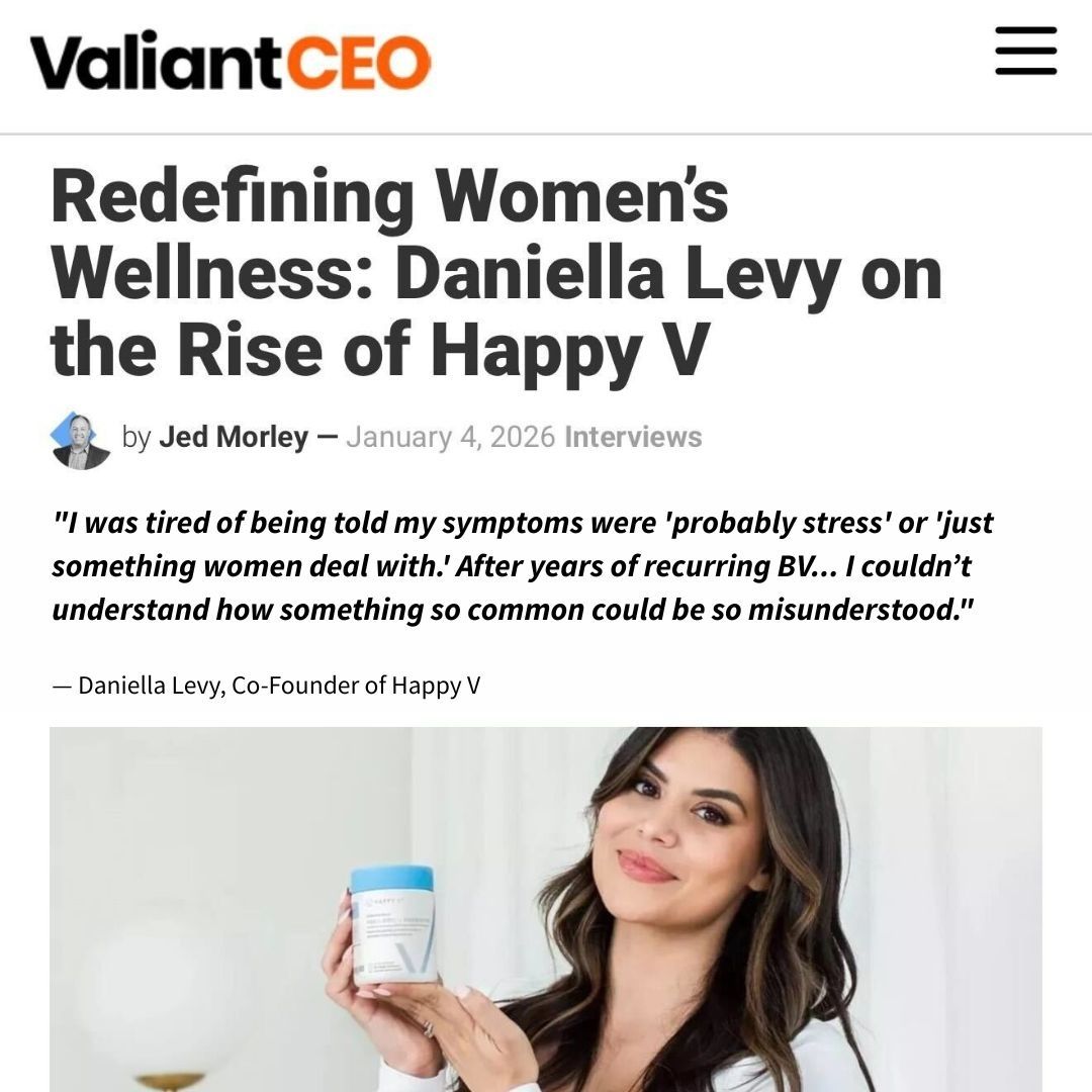 Happy V Facebook ad