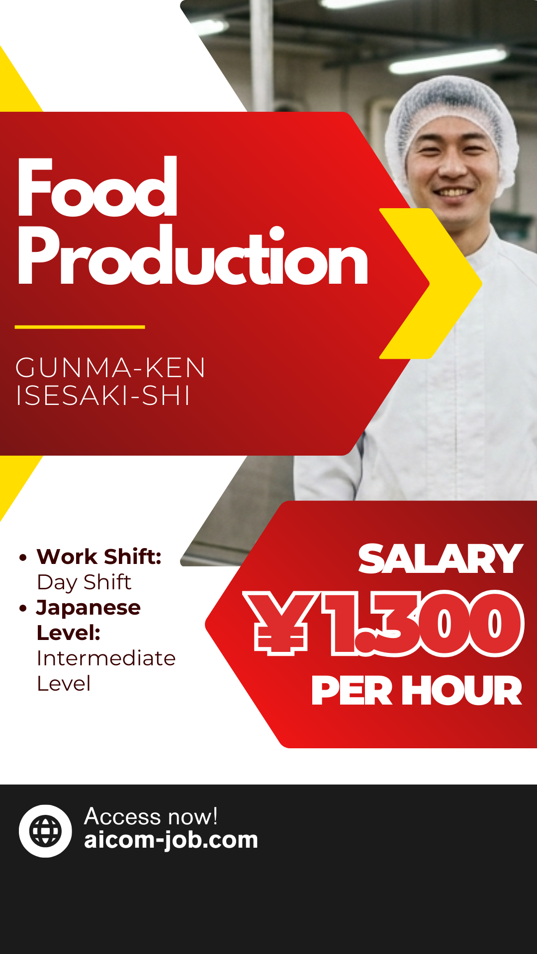 Aicom Job Facebook ad