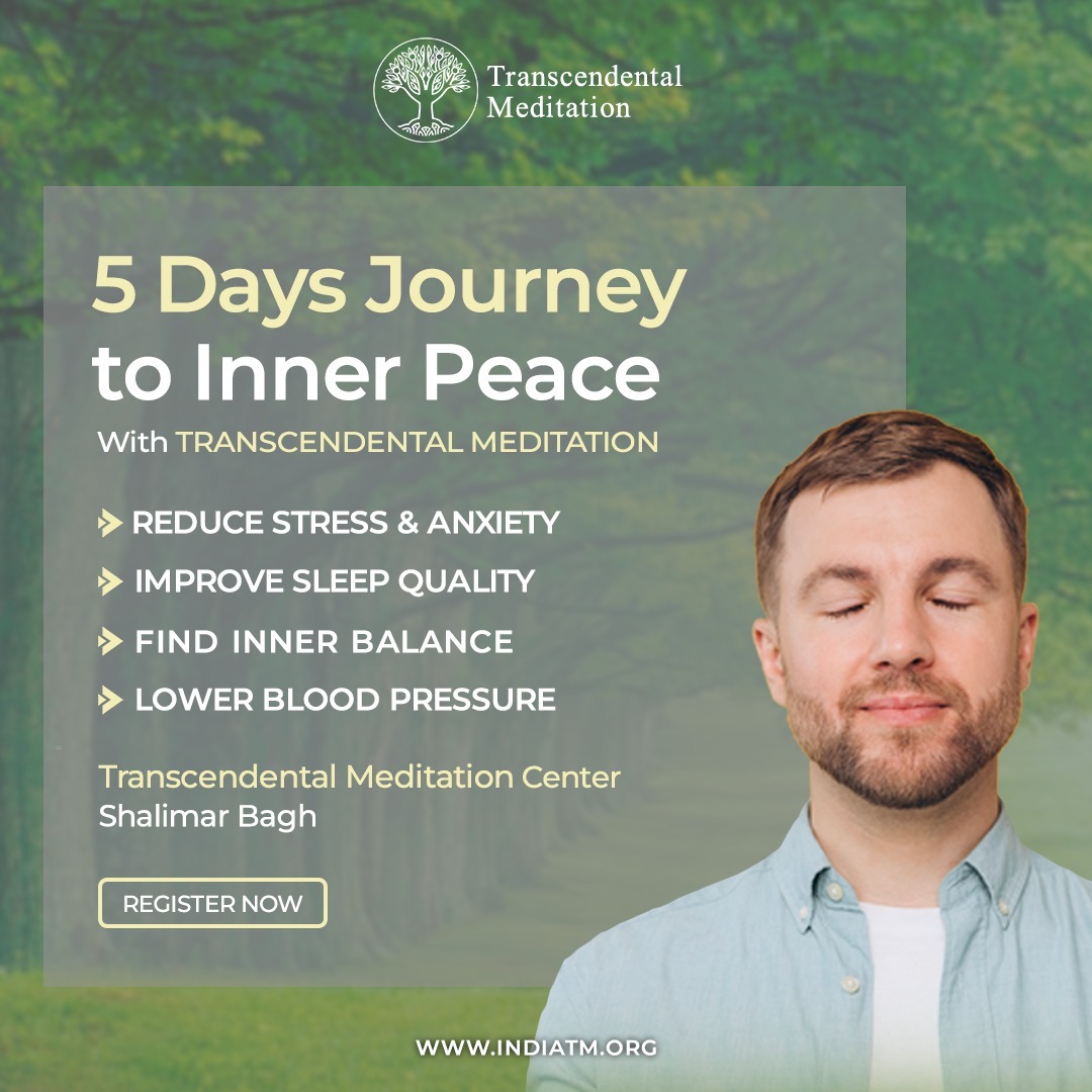 Transcendental Meditation India Facebook ad