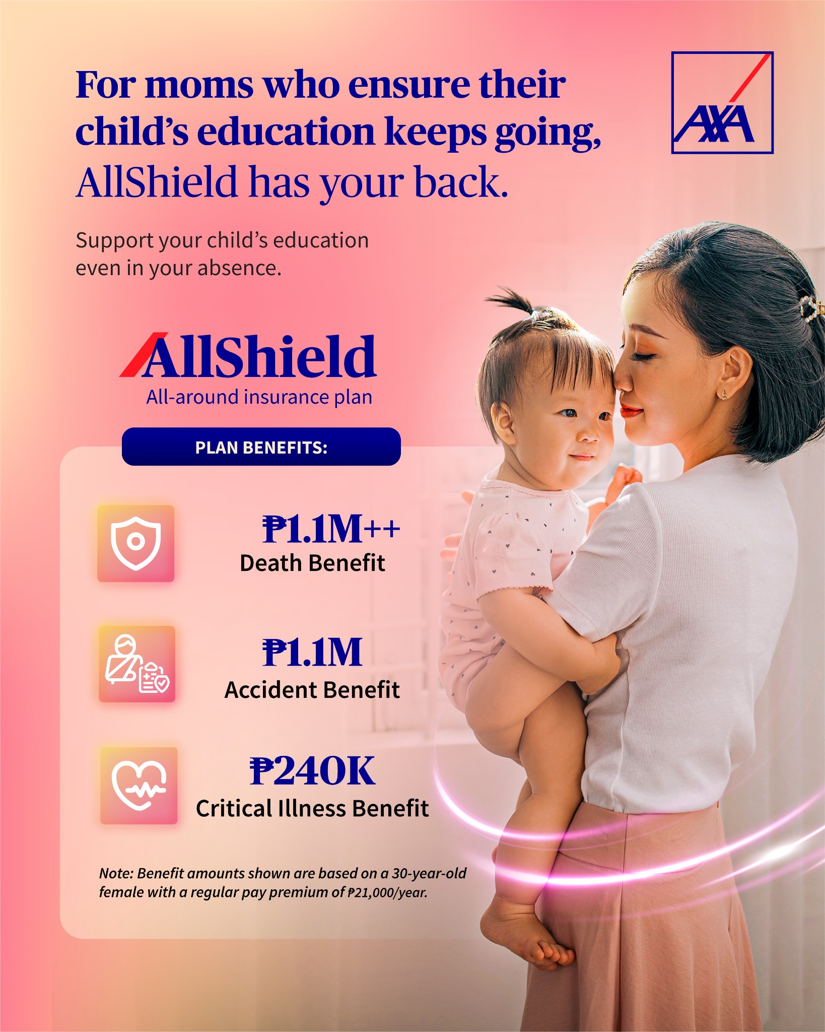 AXA Philippines Facebook ad