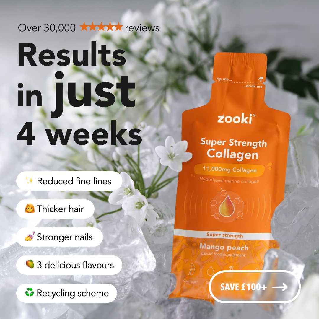 Zooki Facebook ad: Reduce fine lines in 30 days