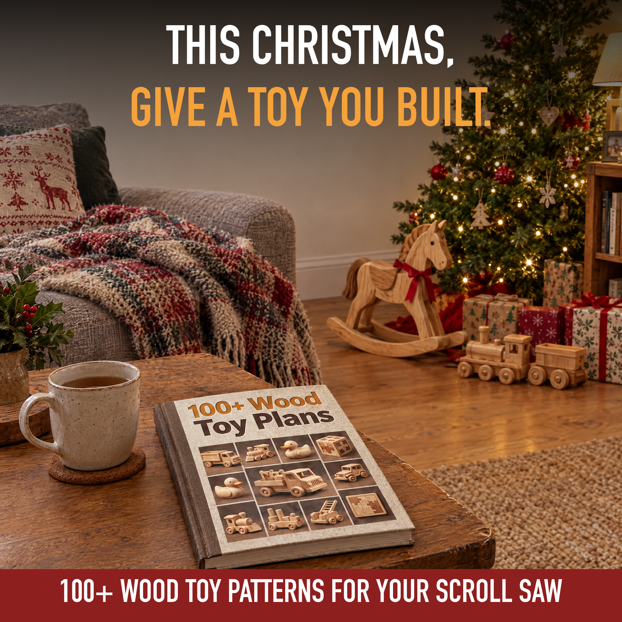 Master Crafts DIY Facebook ad: Build a Toy They'll Never Forget