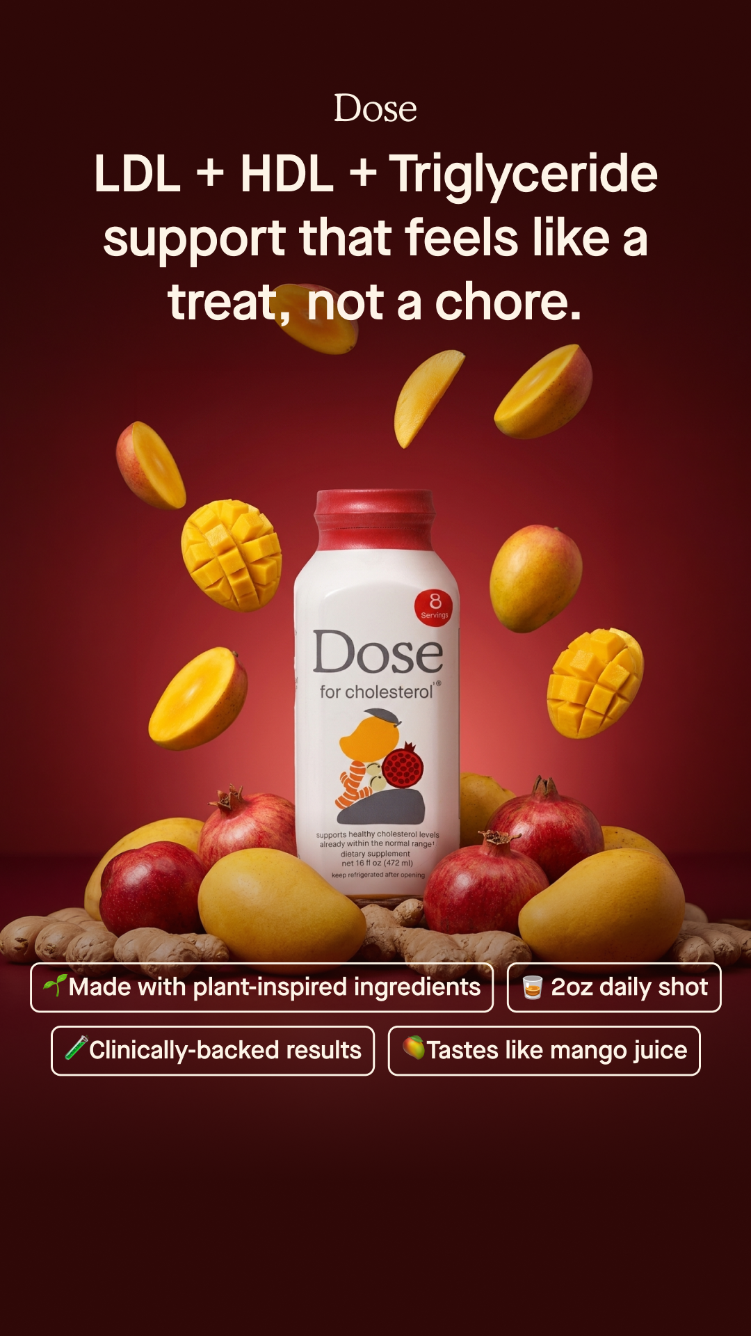 Dose for Cholesterol Facebook ad