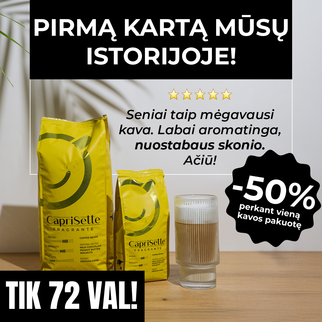 Kavos Draugas Facebook ad
