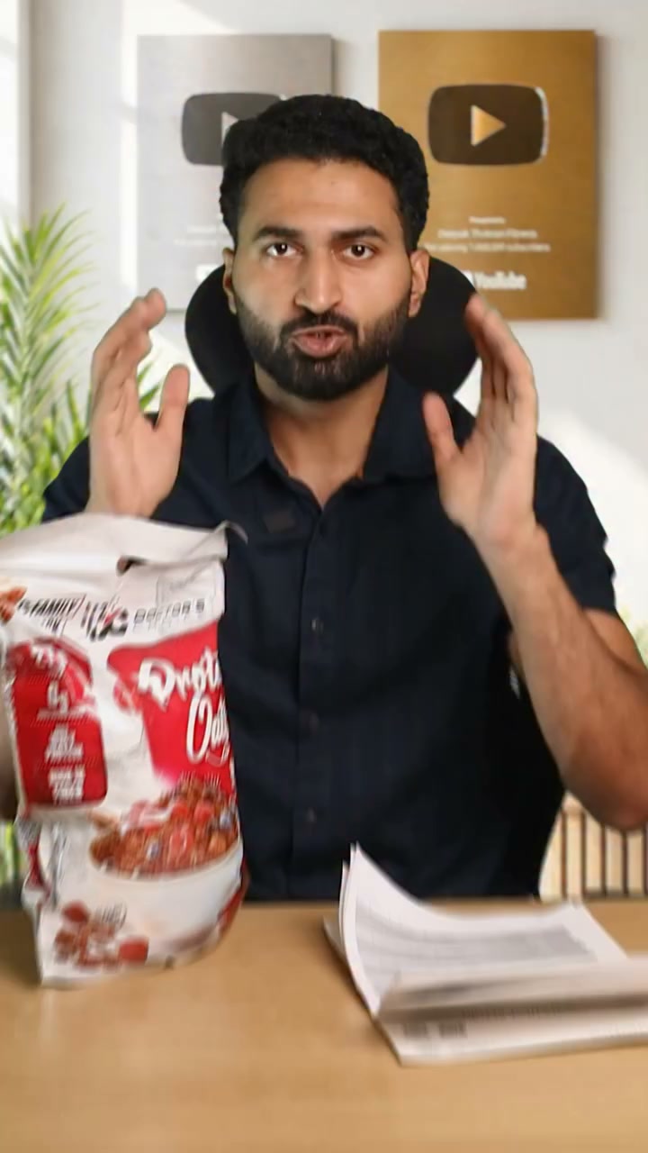 DC: Driven By Passion & Innovation Facebook ad: Doctor's Choice High Protein Oats, Dark Choco Berry…