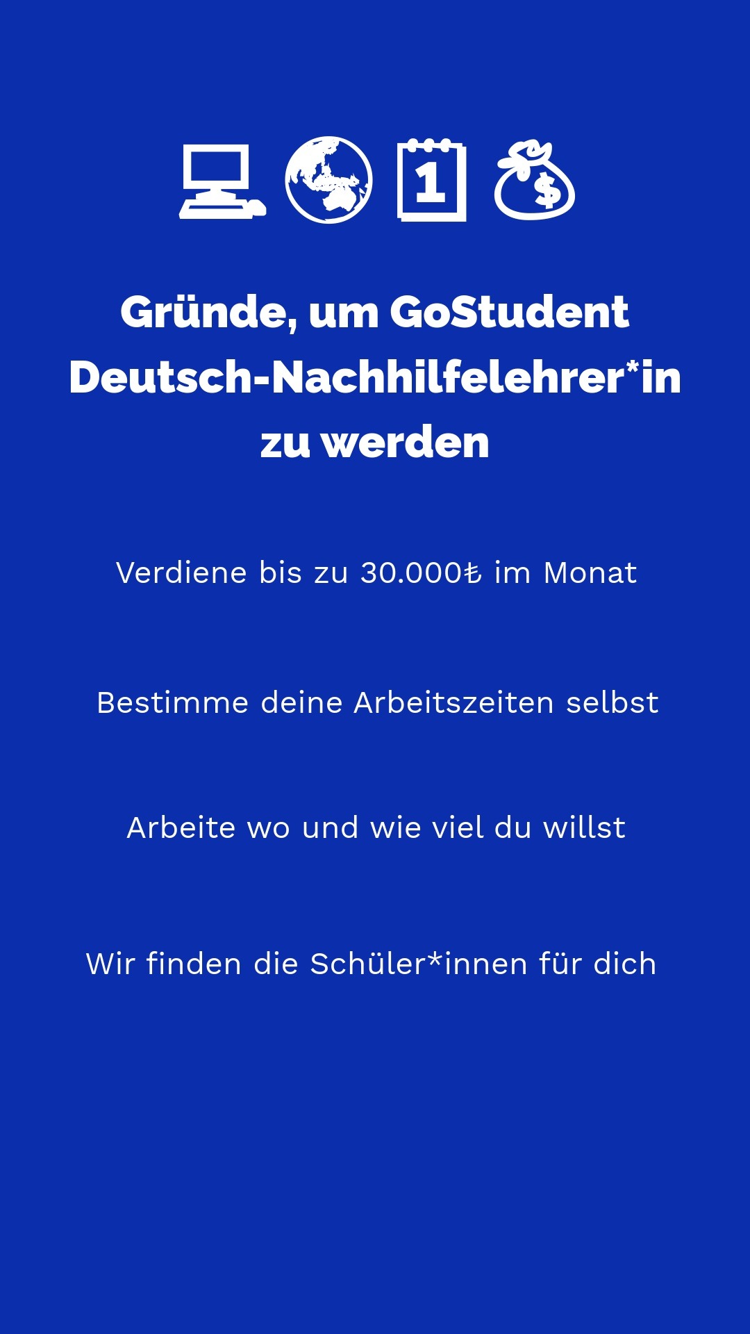 GoStudent Facebook ad