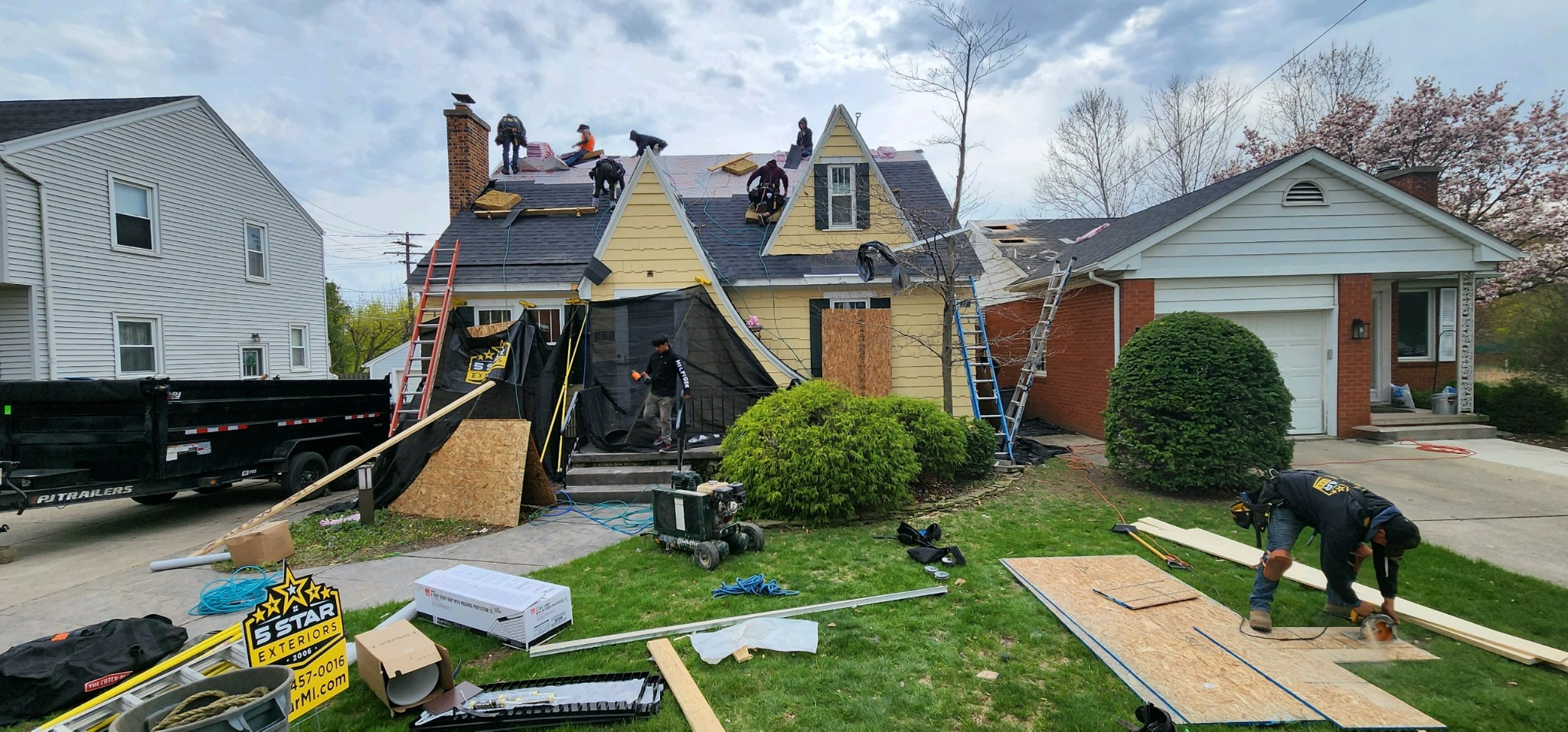 5 Star Exteriors Facebook ad