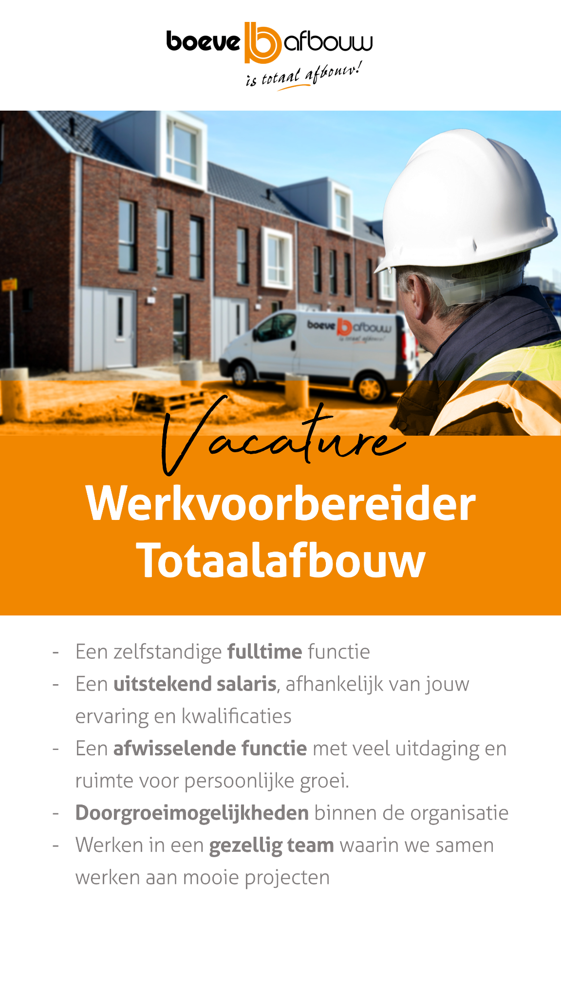 Boeve Afbouw b.v. Facebook ad