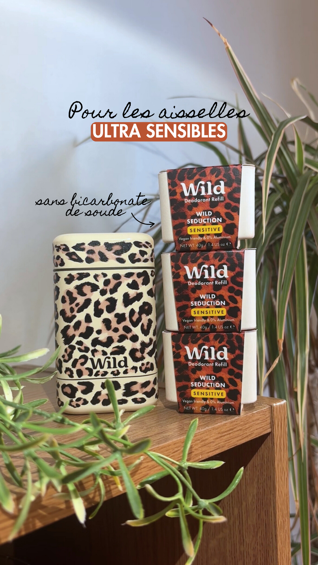 Wild Facebook ad: Adoptez votre côté Wild avec l’imprimé Léopard