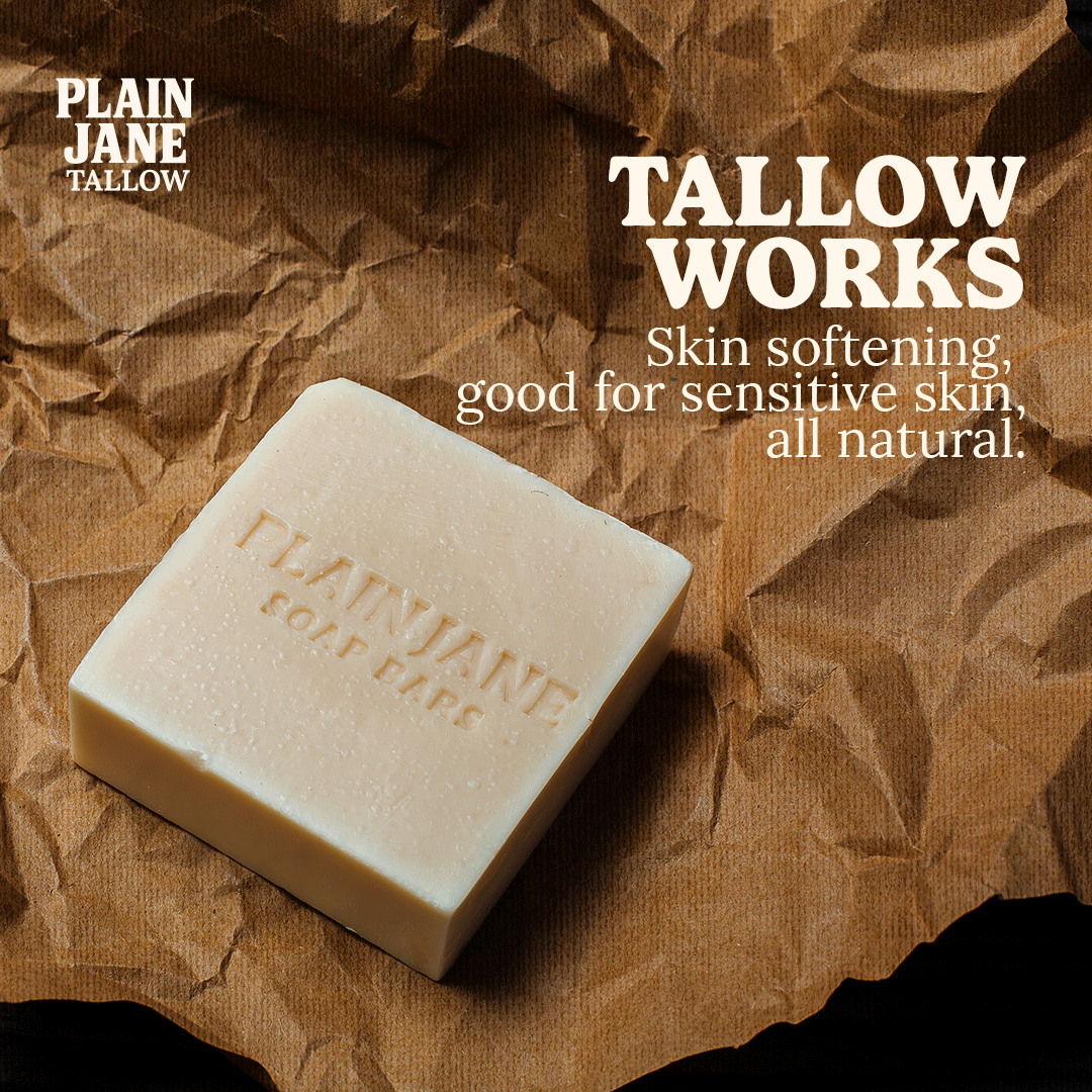 Plain Jane Soap Bars Facebook ad: Your Skin’s New Favorite Bar-Made the Old-Fashioned Way