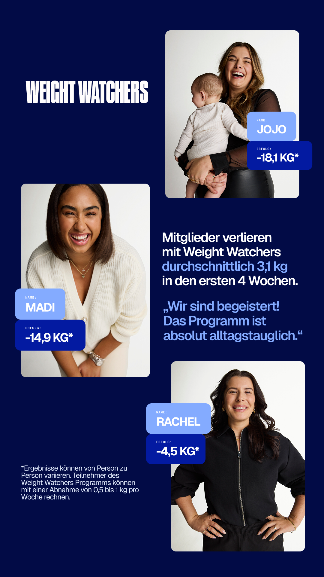 WeightWatchers Facebook ad