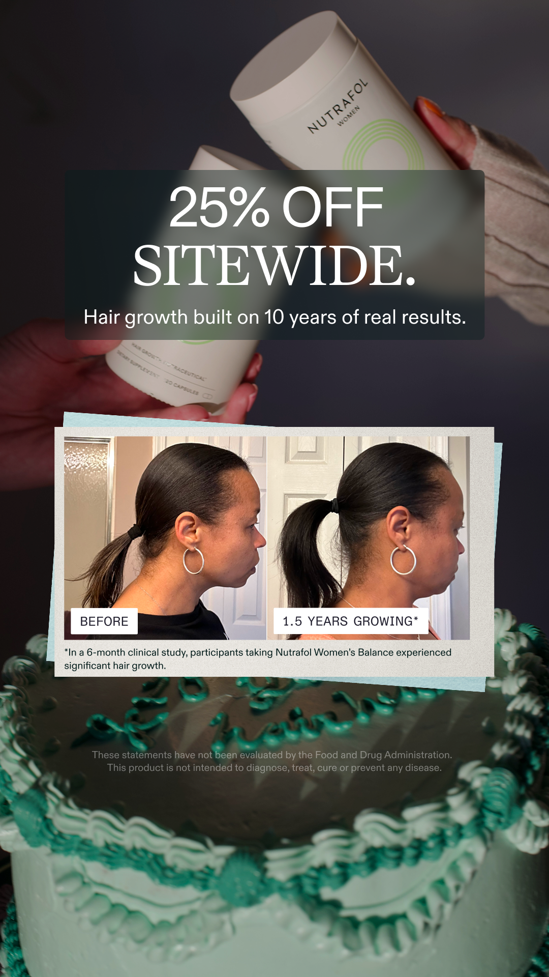 Nutrafol Facebook ad