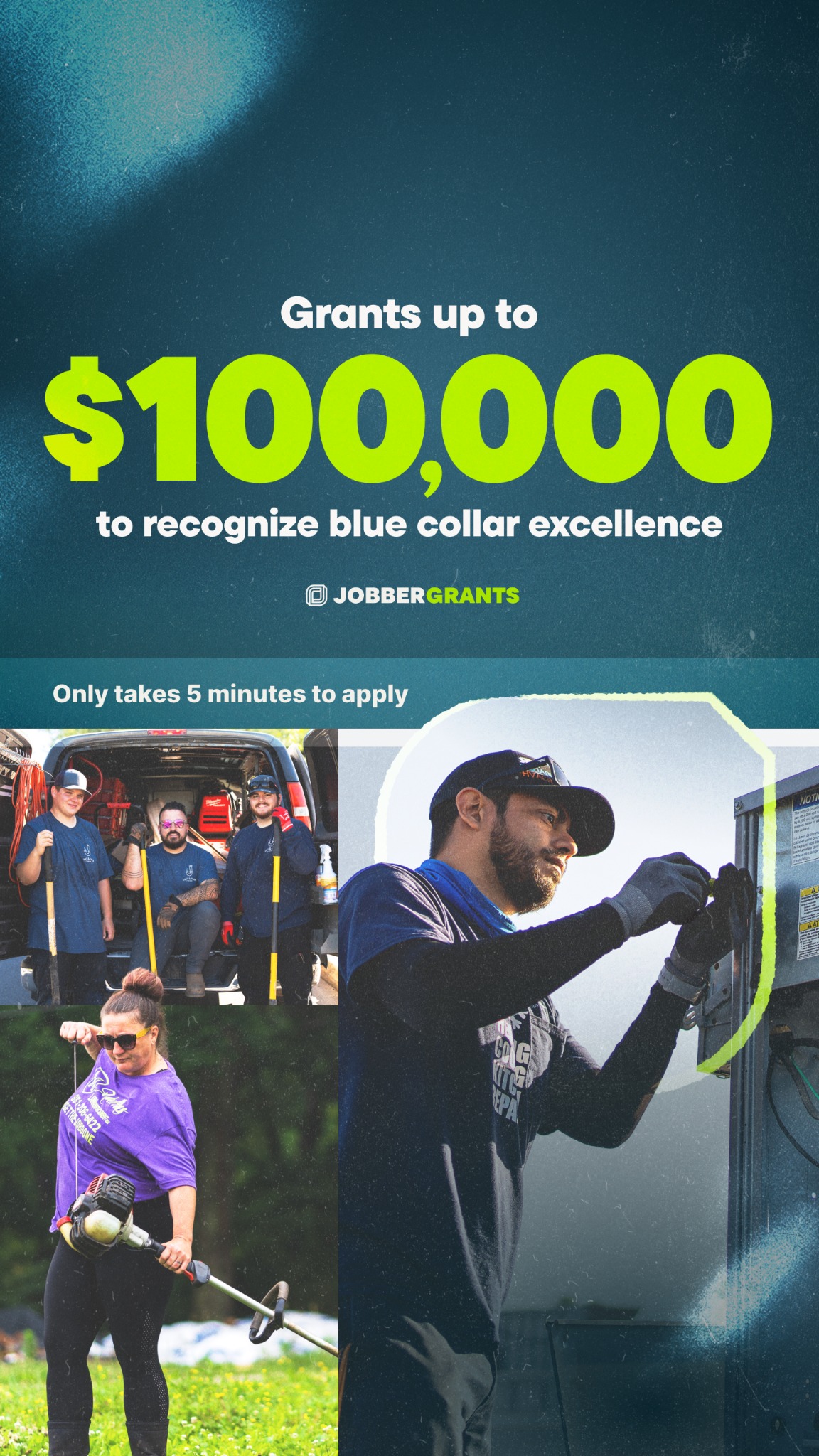 Jobber Facebook ad