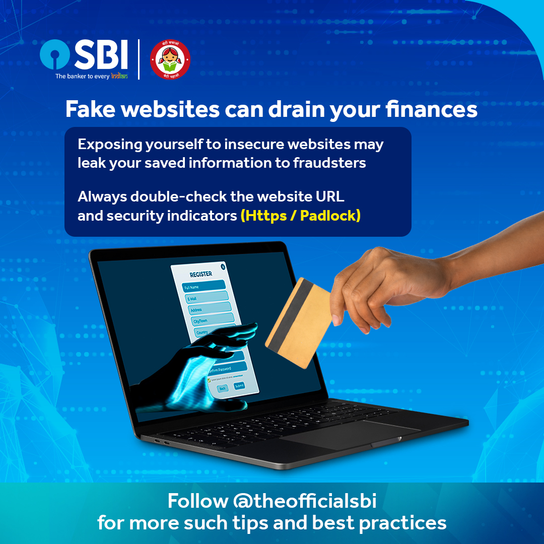 State Bank of India Facebook ad