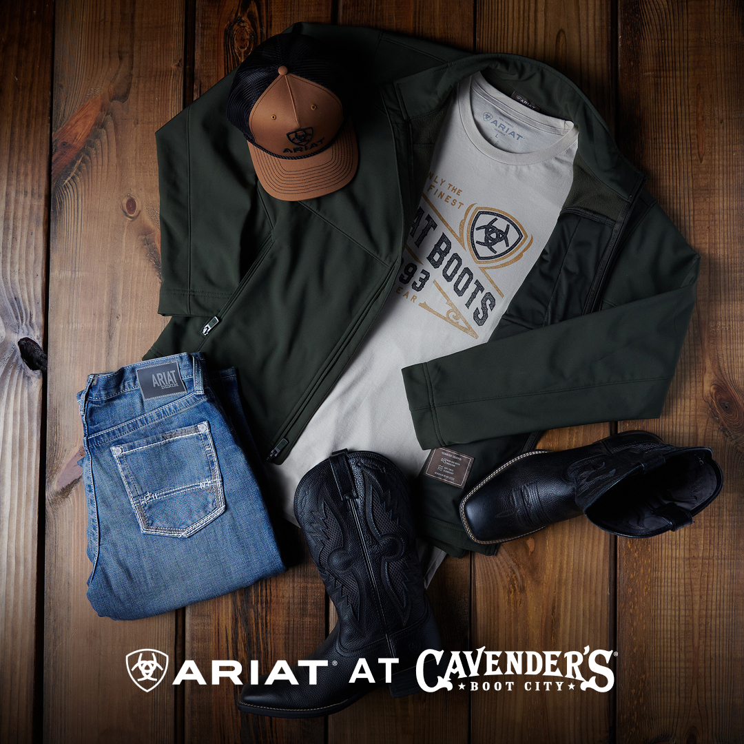 Cavender's Facebook ad: Shop Ariat New Arrivals