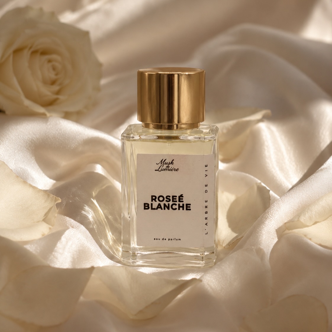 Musk de Lumiere Facebook ad: Begin with the rose.