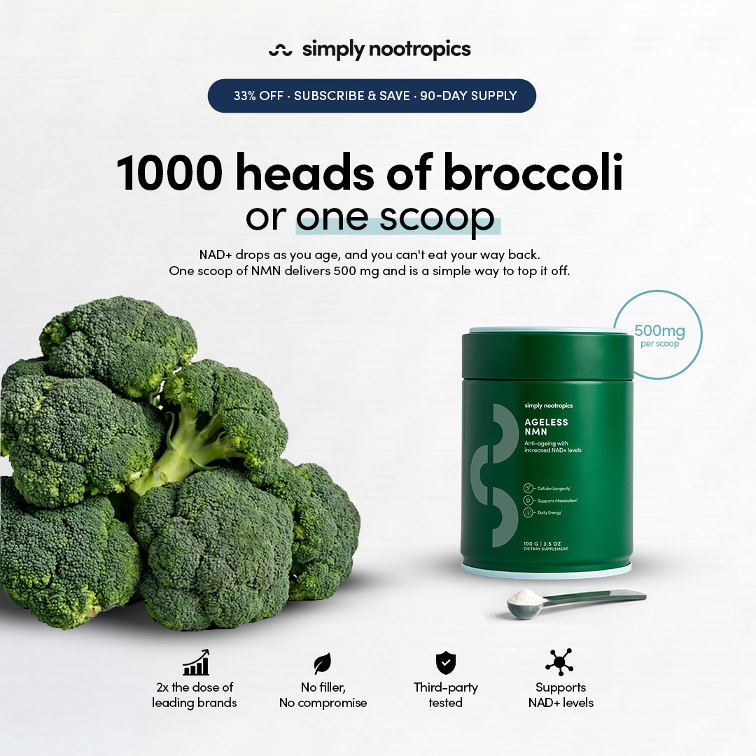 Simply Nootropics Facebook ad