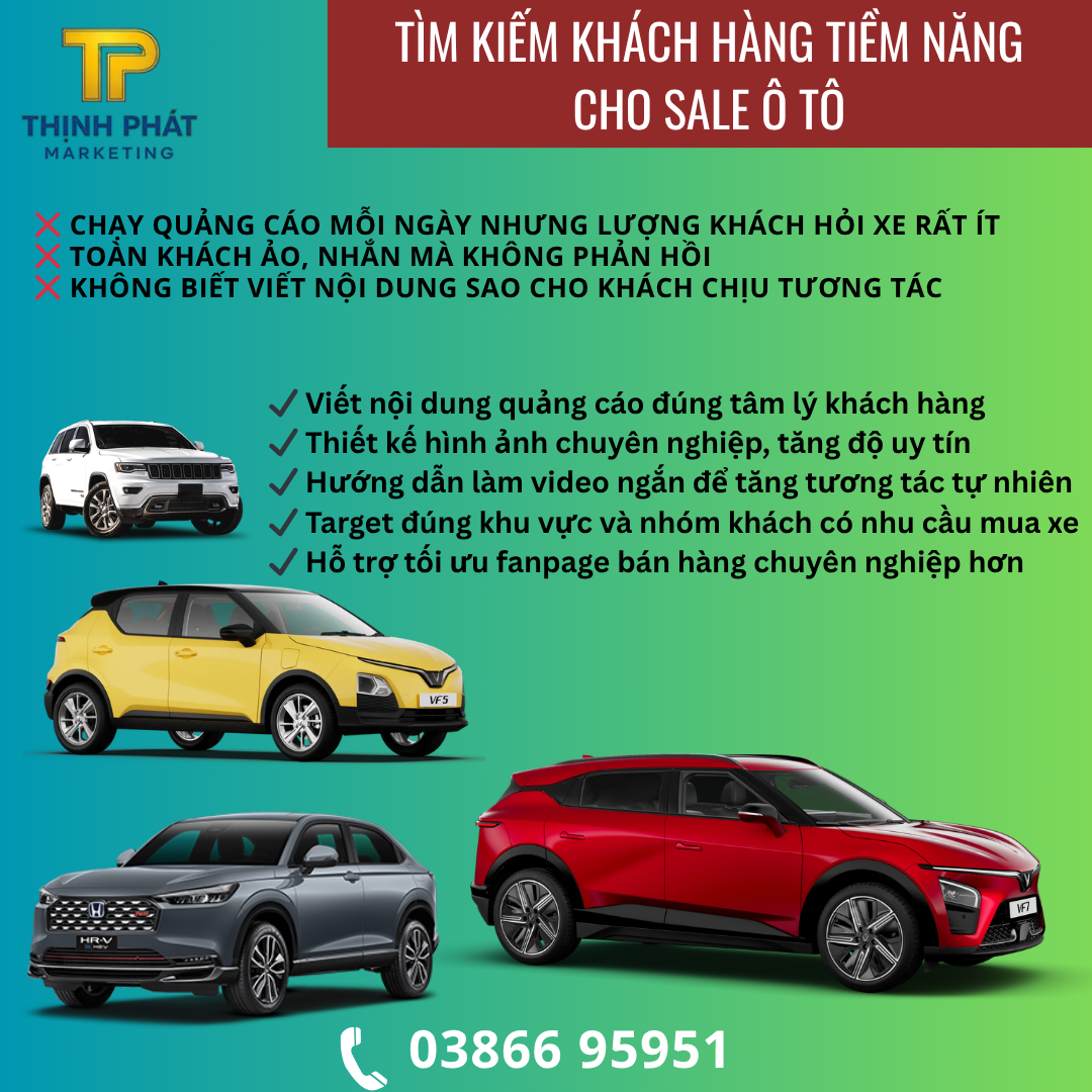Giải Pháp Tìm Kiếm Khách Hàng Ngành Ô Tô Facebook ad: TARGET ĐÚNG NHU CẦU