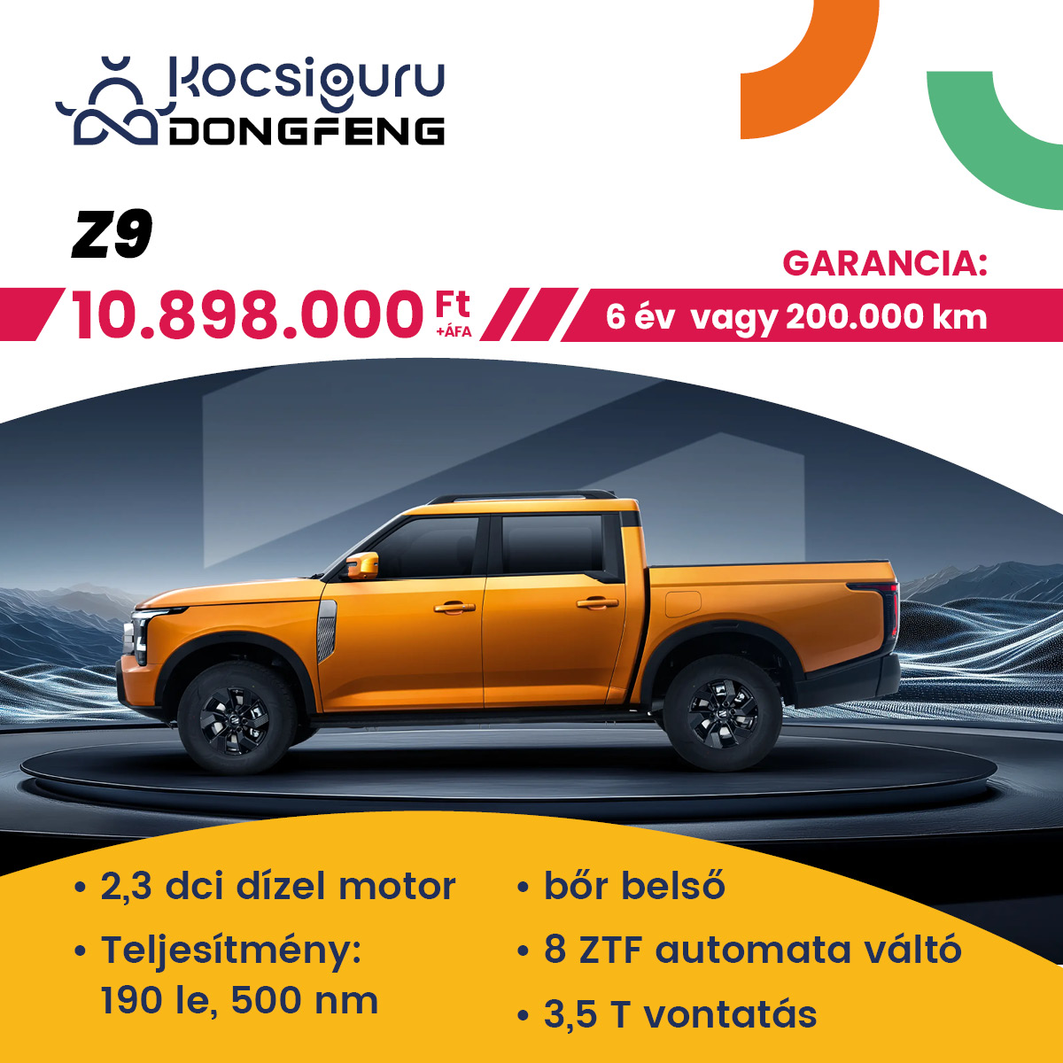 KocsiGuru Facebook ad: Foglalj időpontot tesztvezezetésre