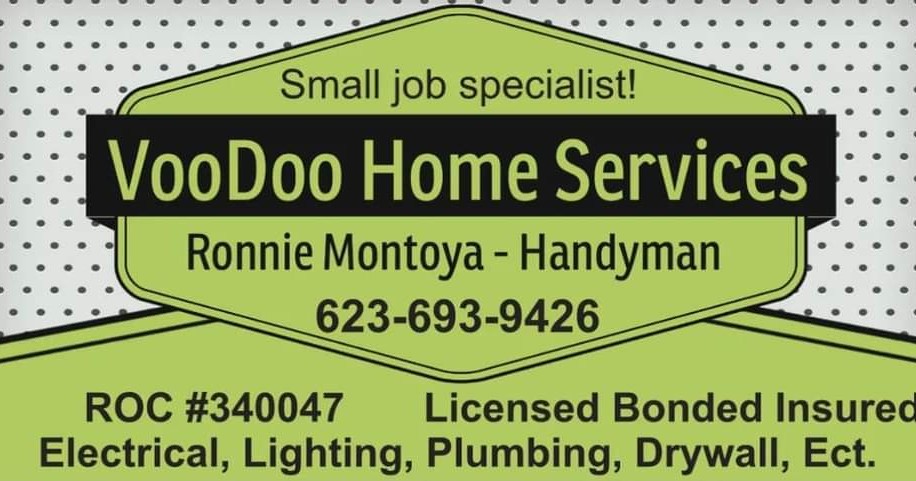 Voodoo Home Services Facebook ad: Hello! We are a local home maintenance business…