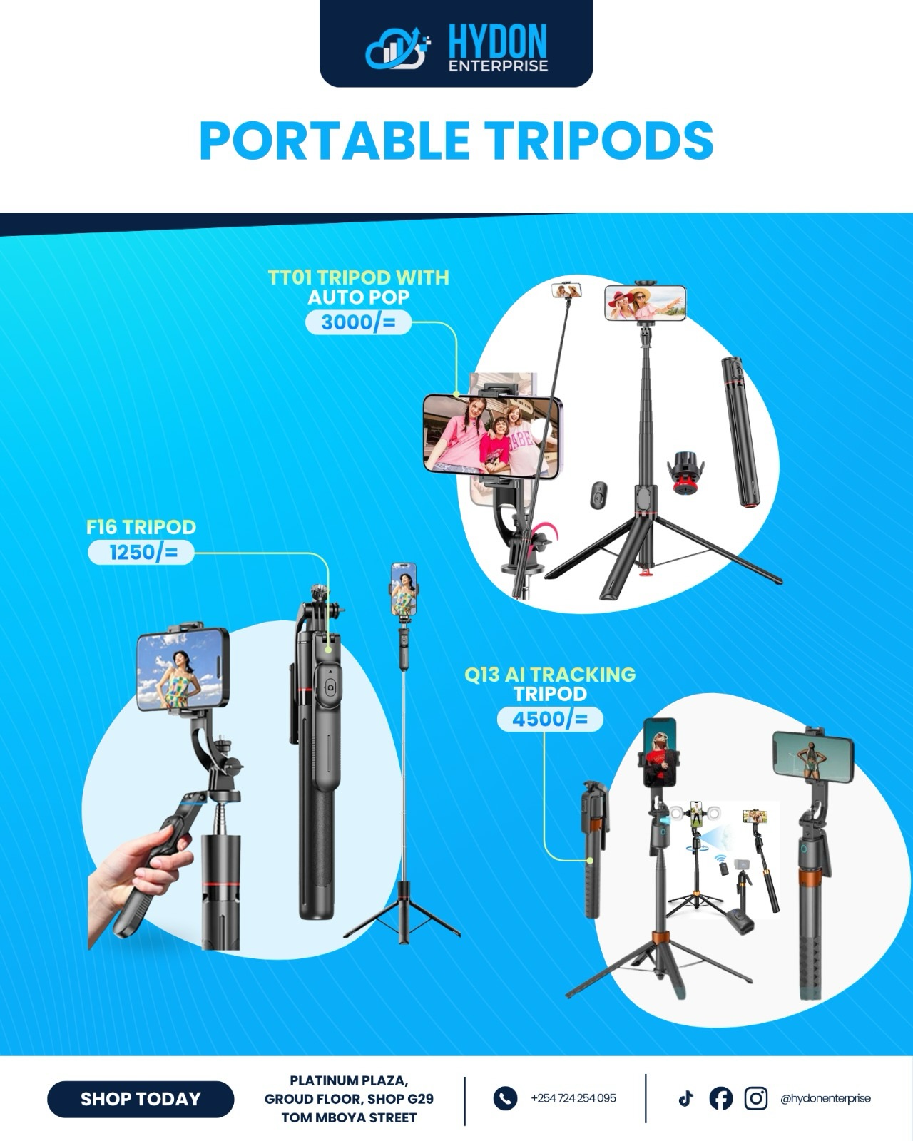 Hydon Enterprise Facebook ad: Capture every moment with ease!